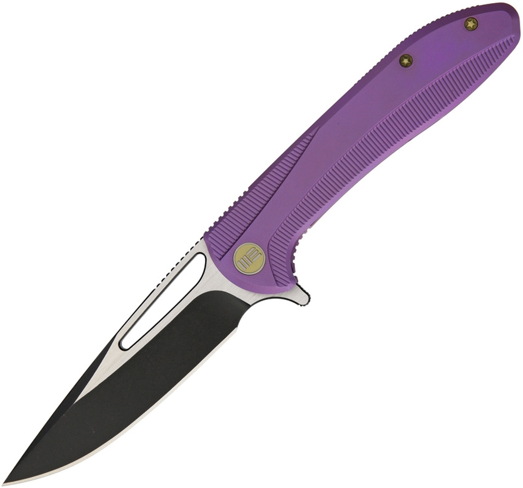 Framelock  Purple Black/Satin