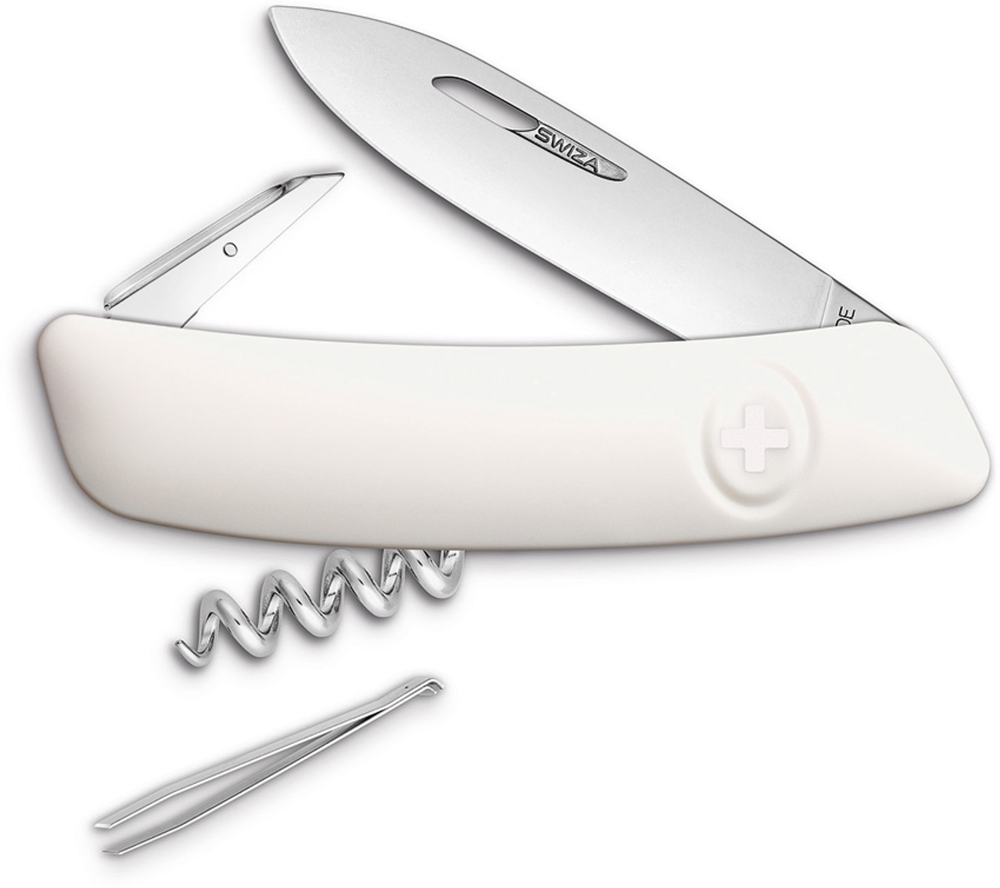 D01 Swiss Pocket Knife White