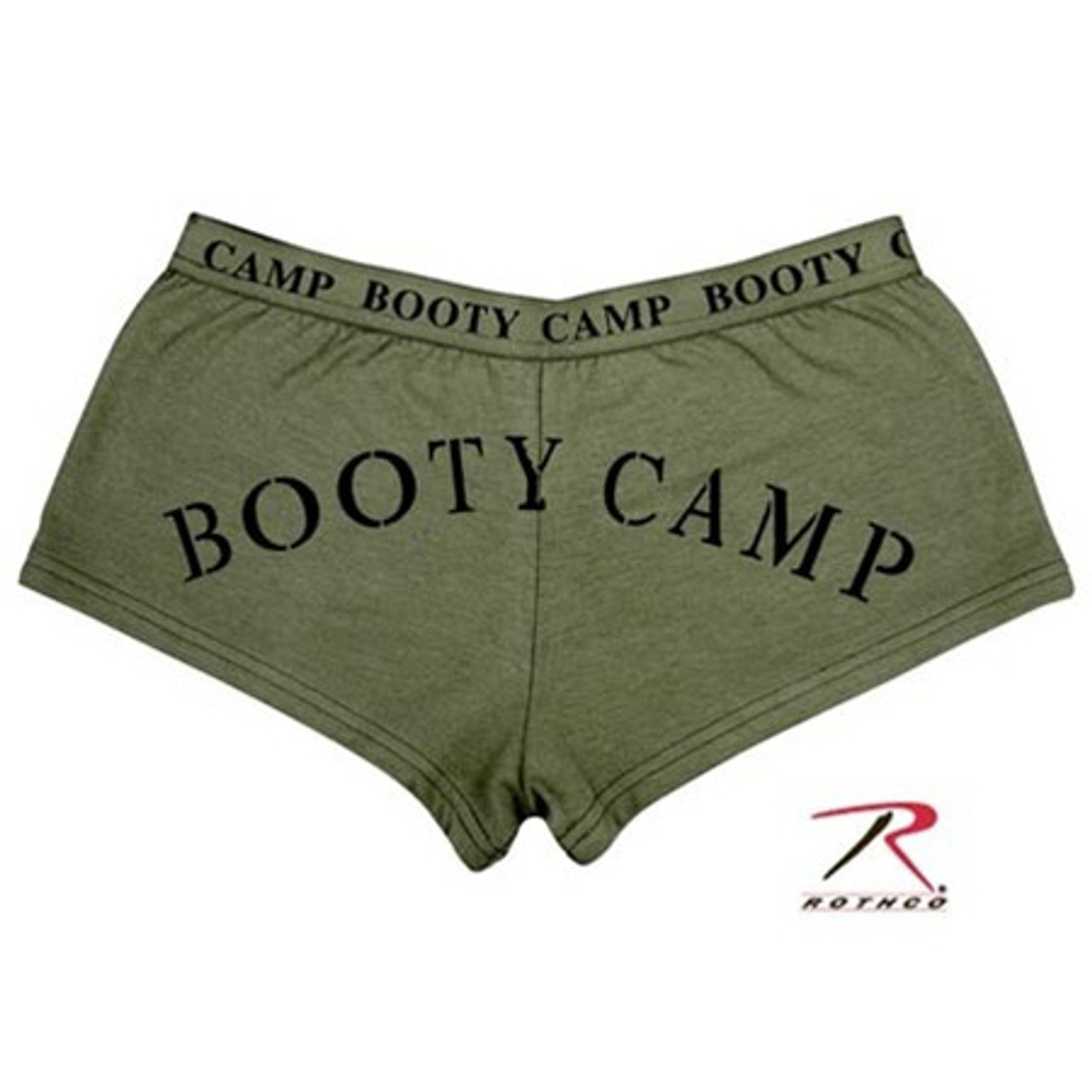 Rothco Olive Drab "Booty Camp" Booty Shorts