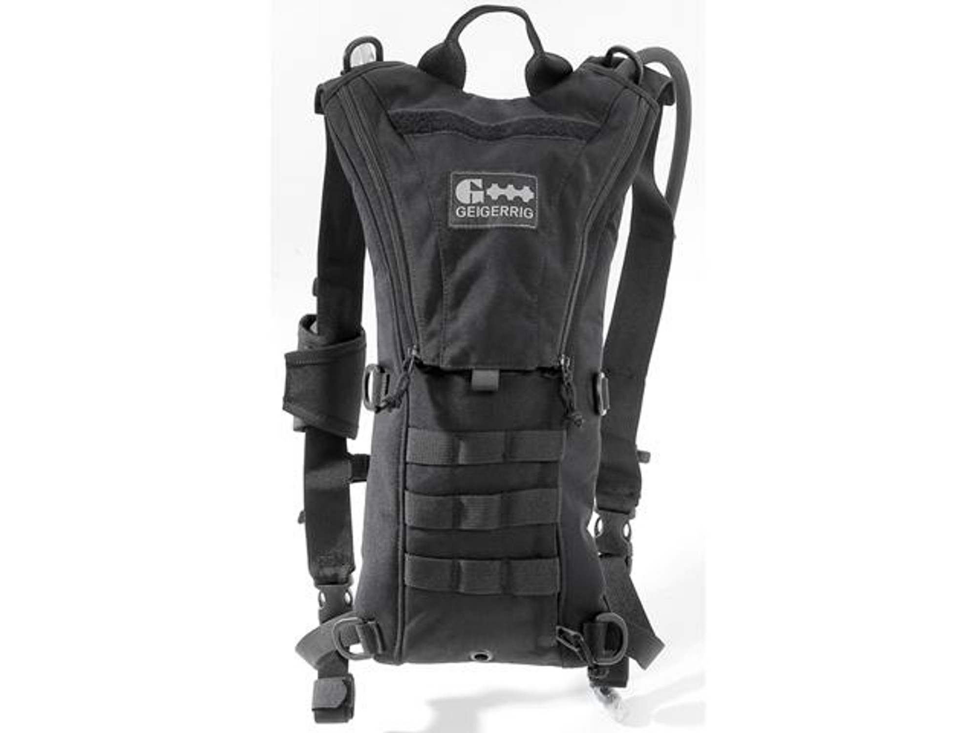 GEIGERRIG Rigger Tactical Hydration Pack w/ 2L Hydration Engine (Color: Black)