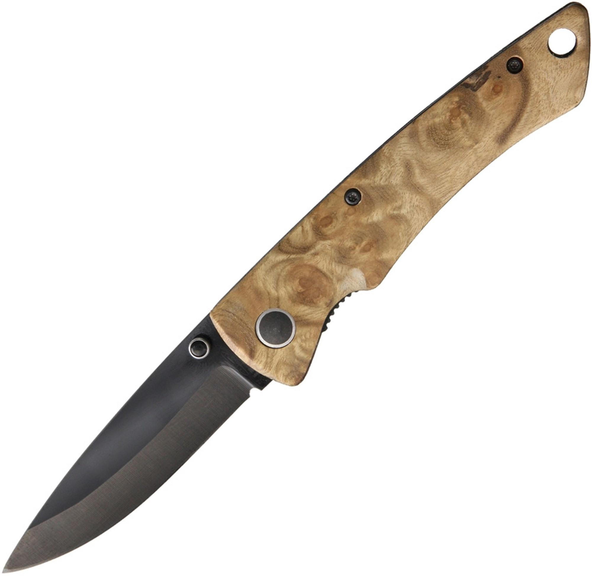 Ceramic Linerlock Ironwood