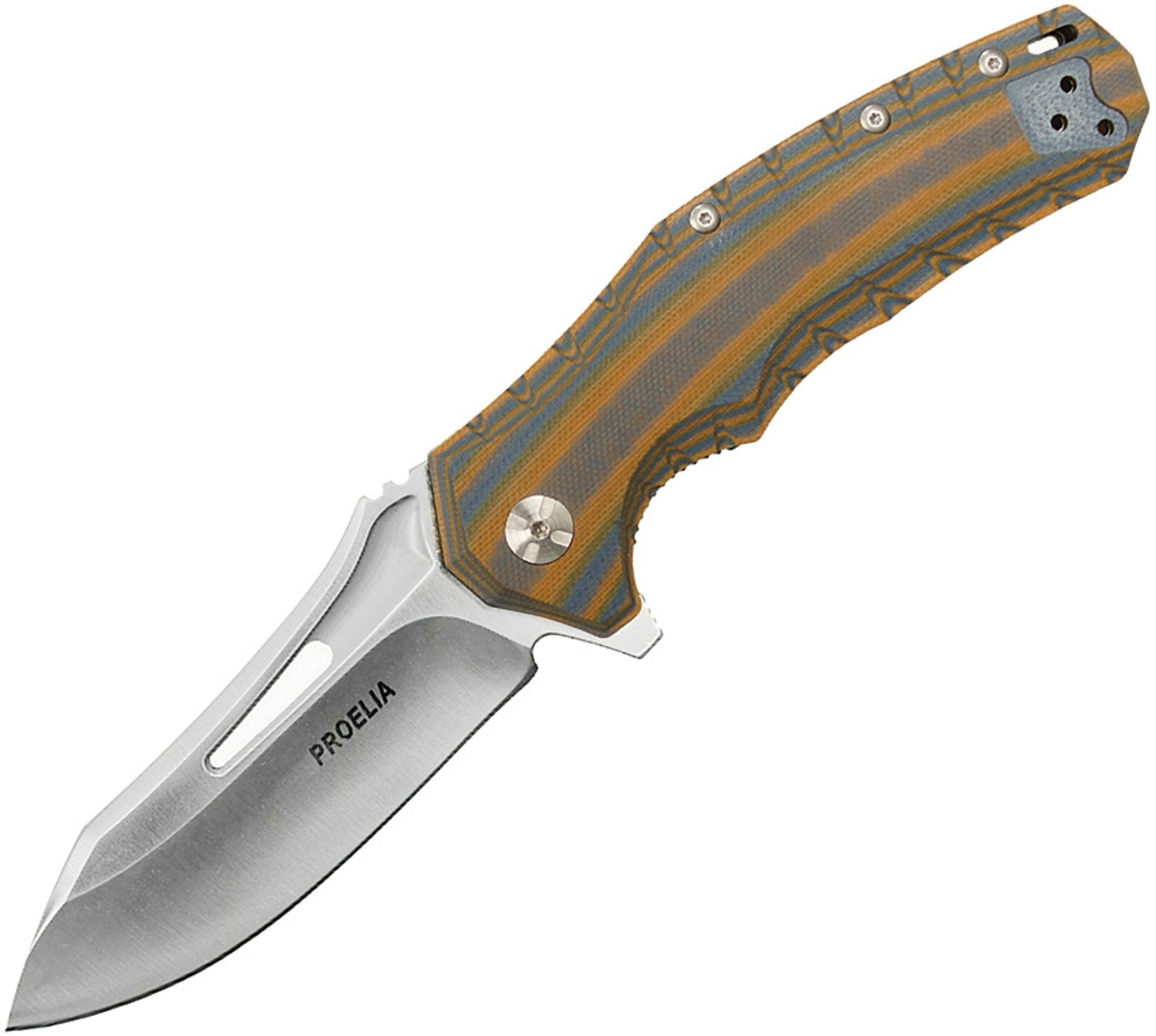 Linerlock Orange Gray TX020BRS