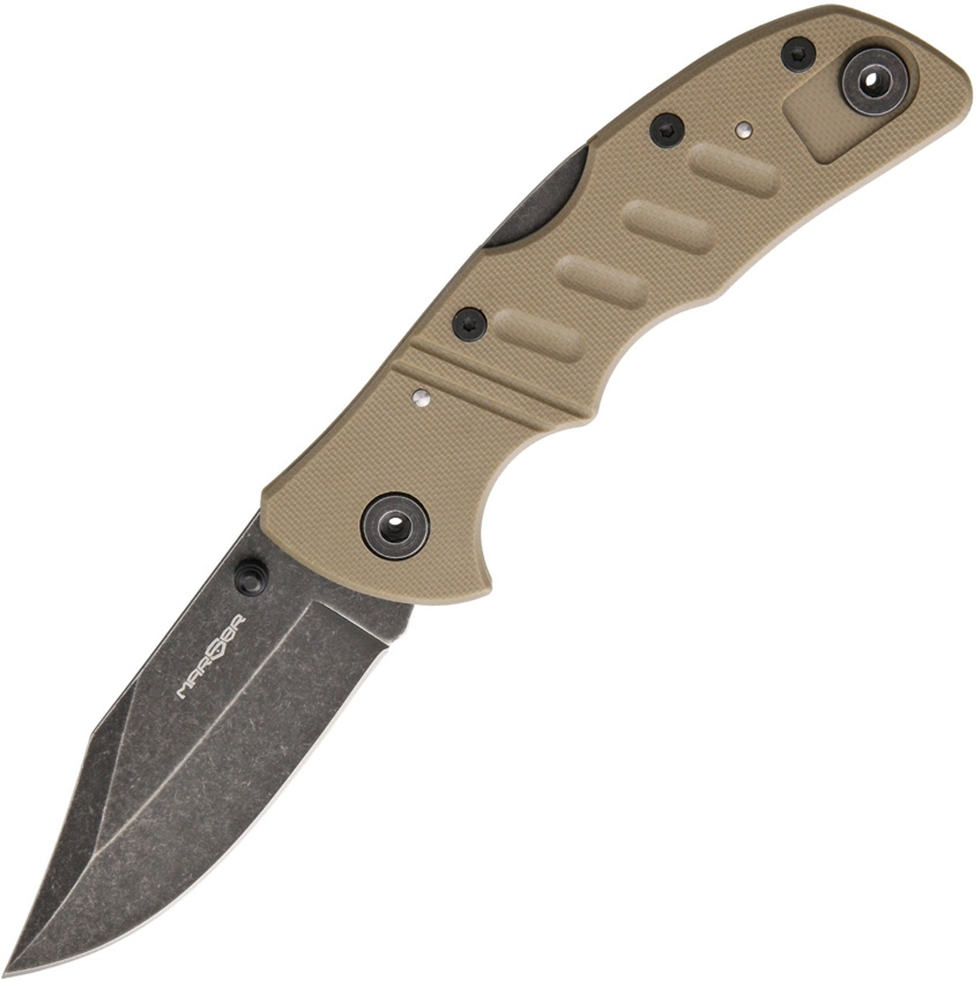 Kampfer 15 Lockback Tan G10