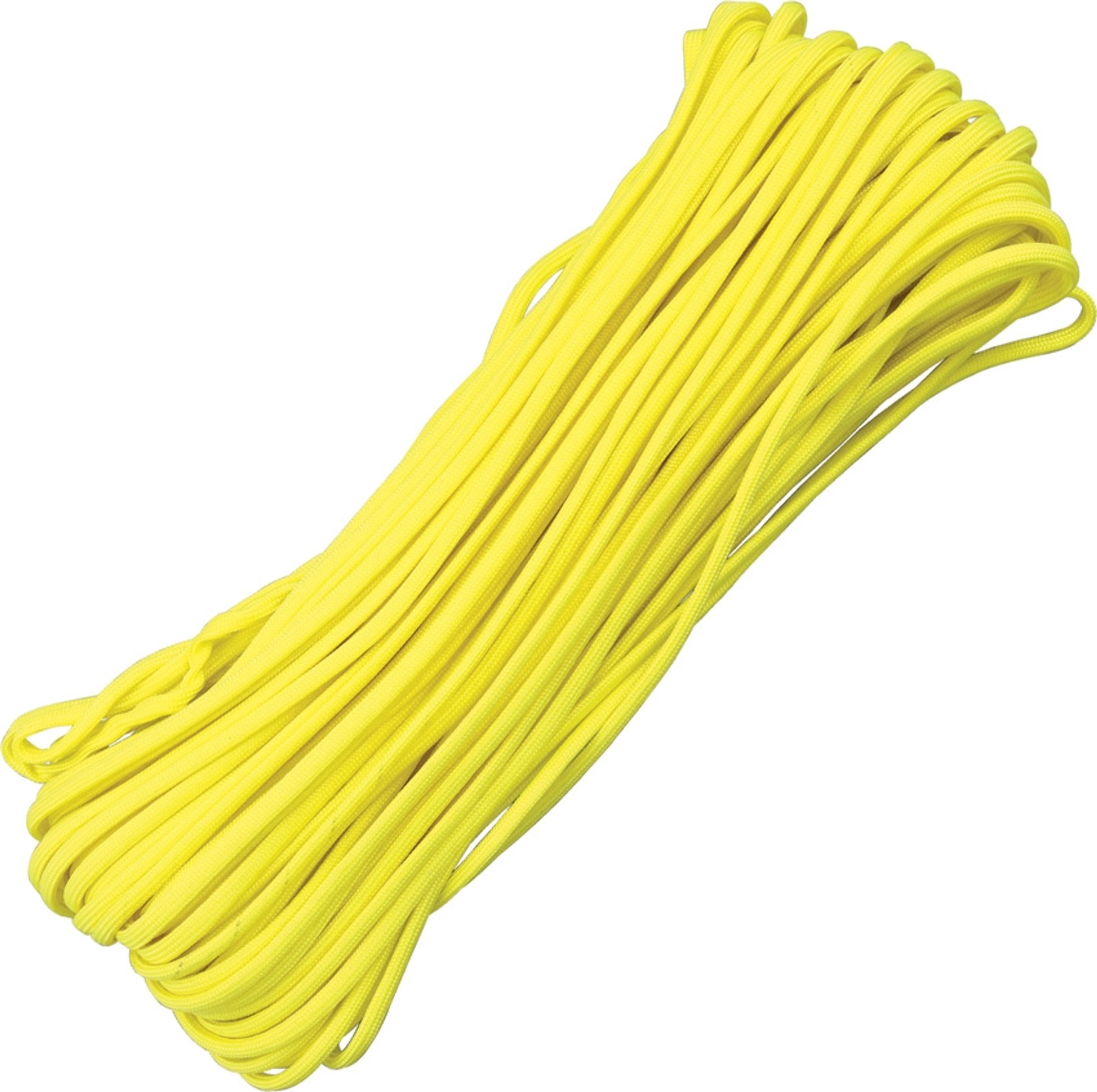 Parachute Cord Yellow 100 ft