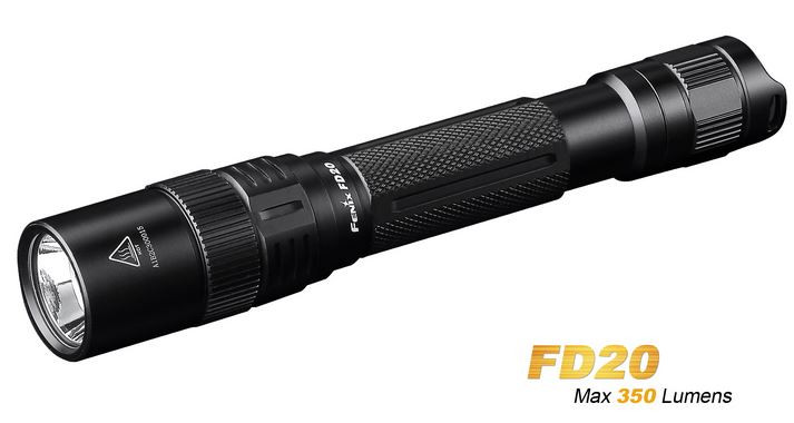 Fenix FD20 Adjustable Focus Flashlight - 350 Lumens