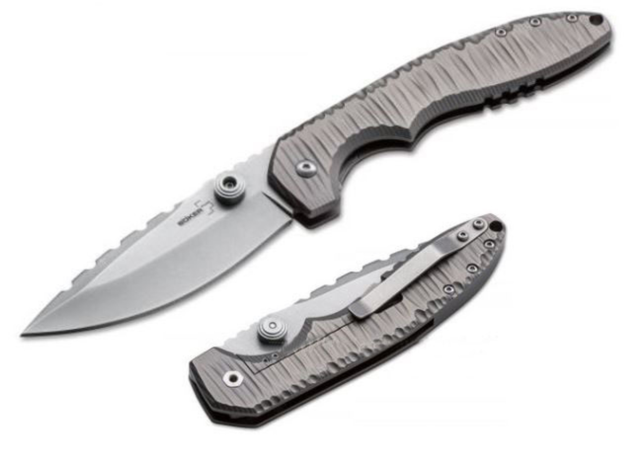 Boker Plus 01BO034 Sulaco Titanium Framelock Folding Knife