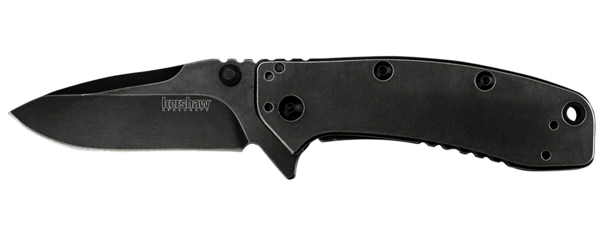 Kershaw 1556BW Cryo II Blackwash Hinderer Assisted