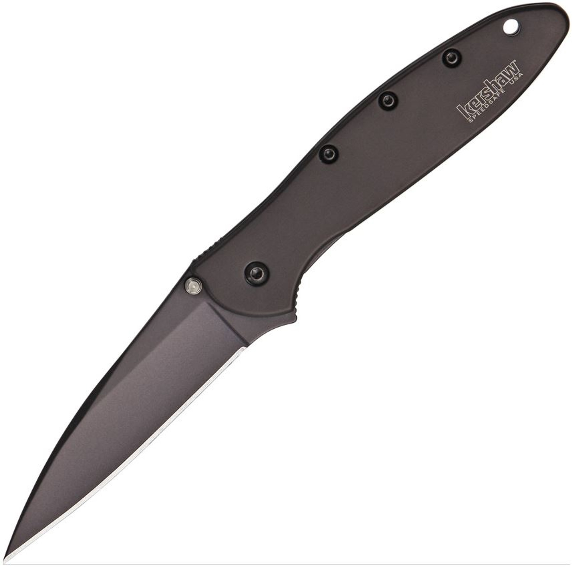 Kershaw 1660BRN Leek Brown Assisted Opening