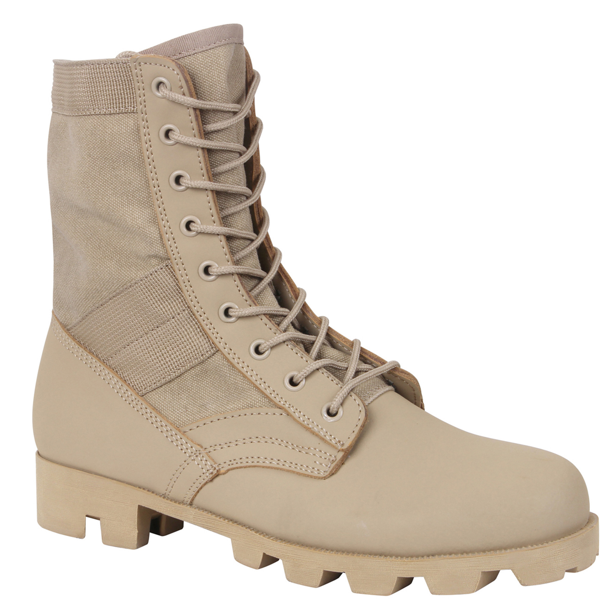 Rothco Military Jungle Boots - 8 " - Desert Tan