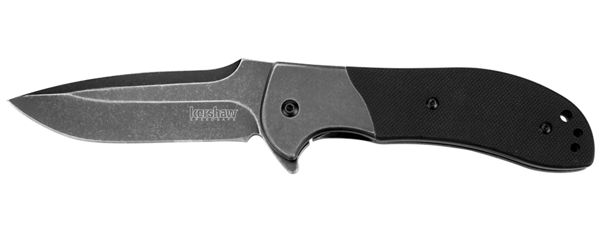 Kershaw 3890BW Scrambler Blackwash Assisted