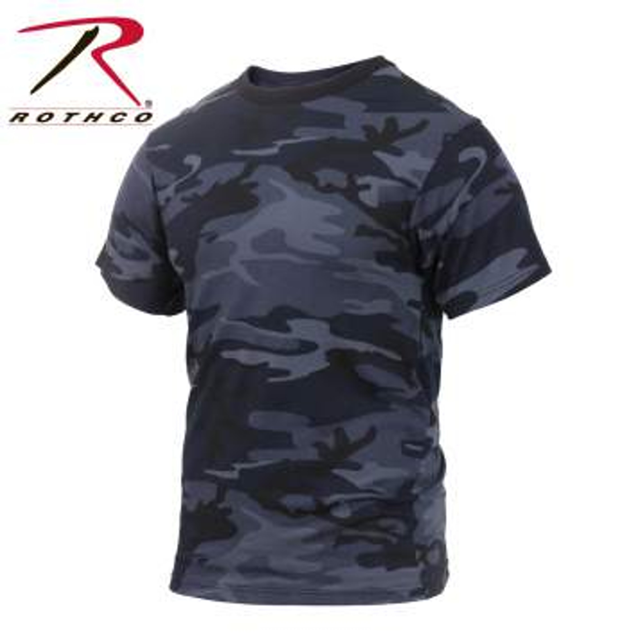 Rothco Color Camo T-Shirts - Midnight Camo