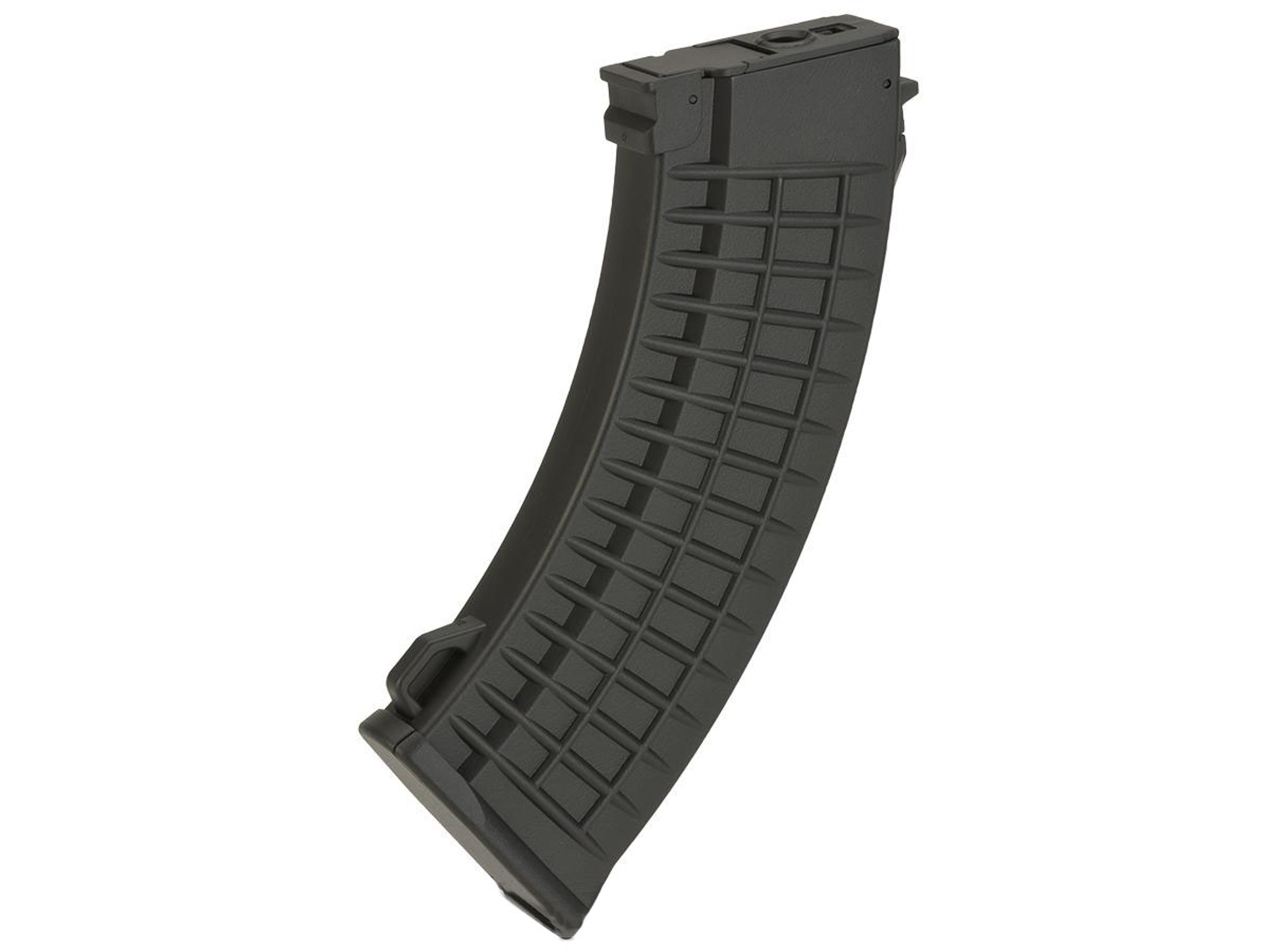 CYMA 520rd Waffle Style FlashMag Hi-Cap Magazine for AK Series Airsoft AEG Rifles - Black