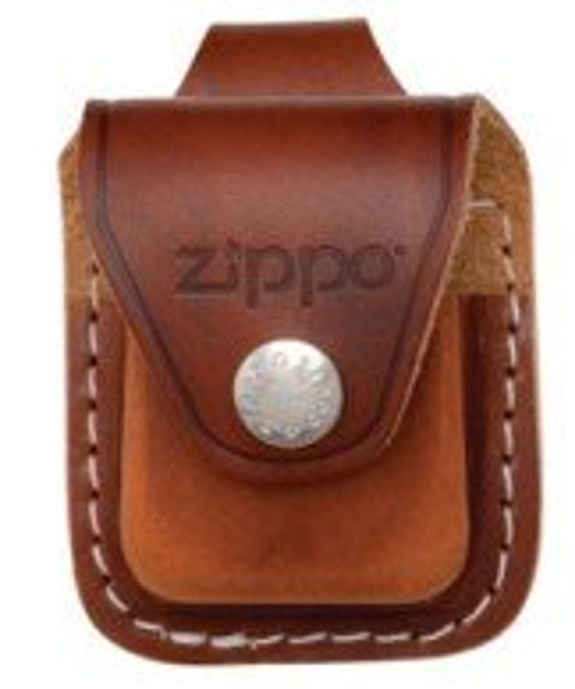 Zippo LPLB Leather Lighter Loop Pouch Brown