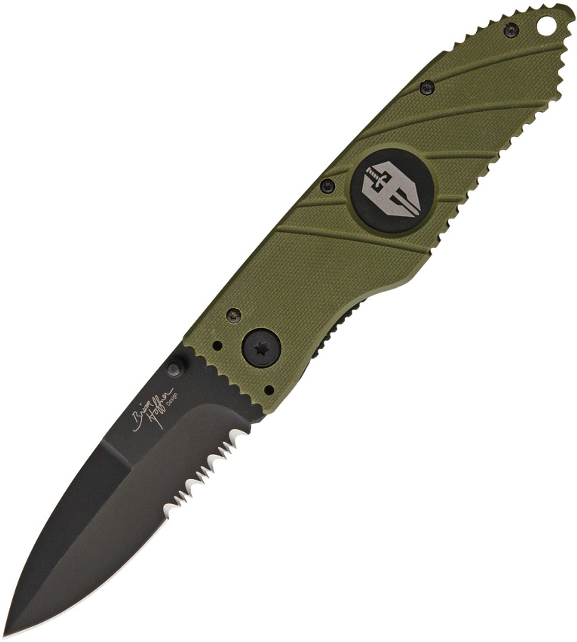 Linerlock Olive G-10