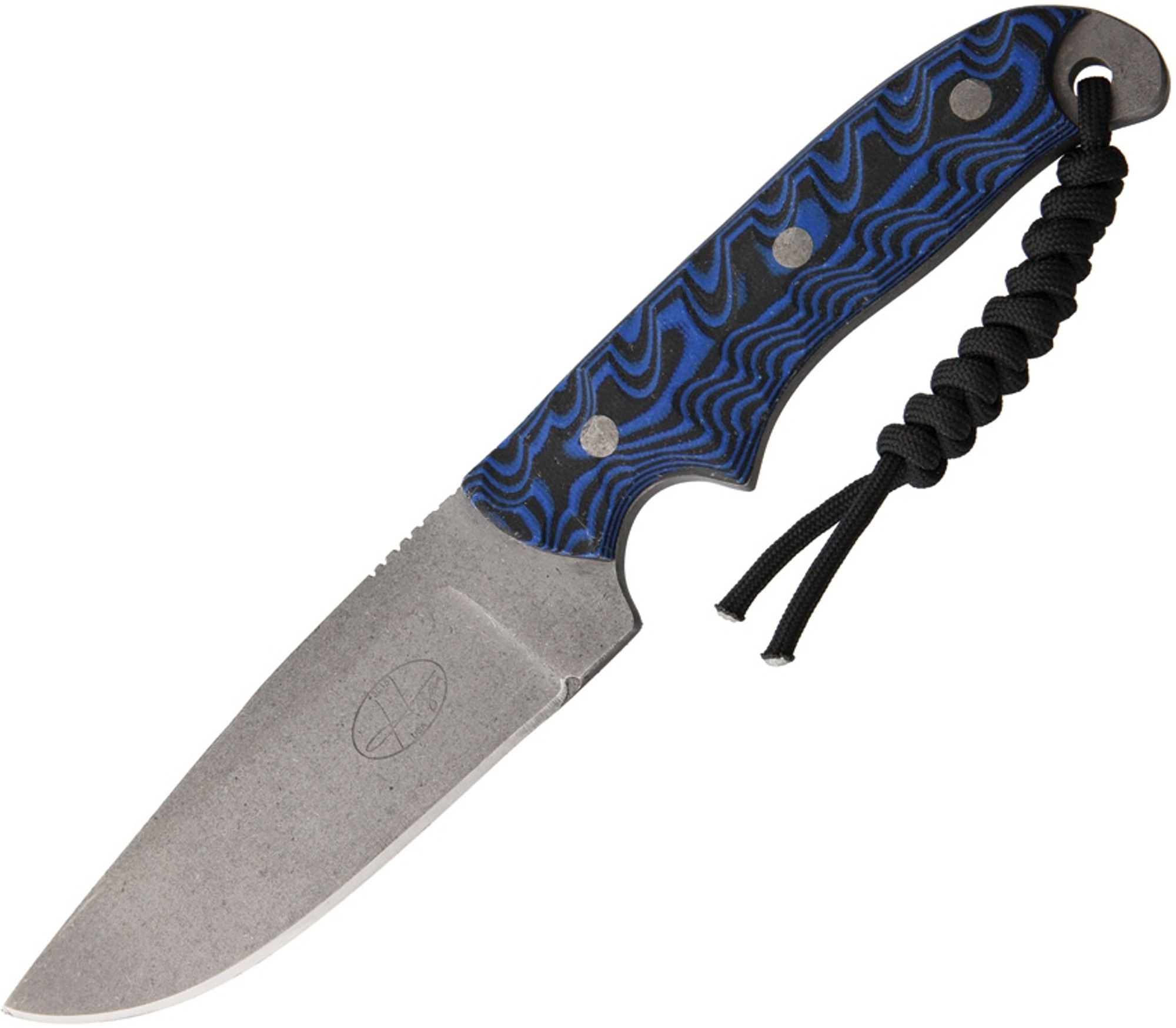 Large Fixed Blade Blue