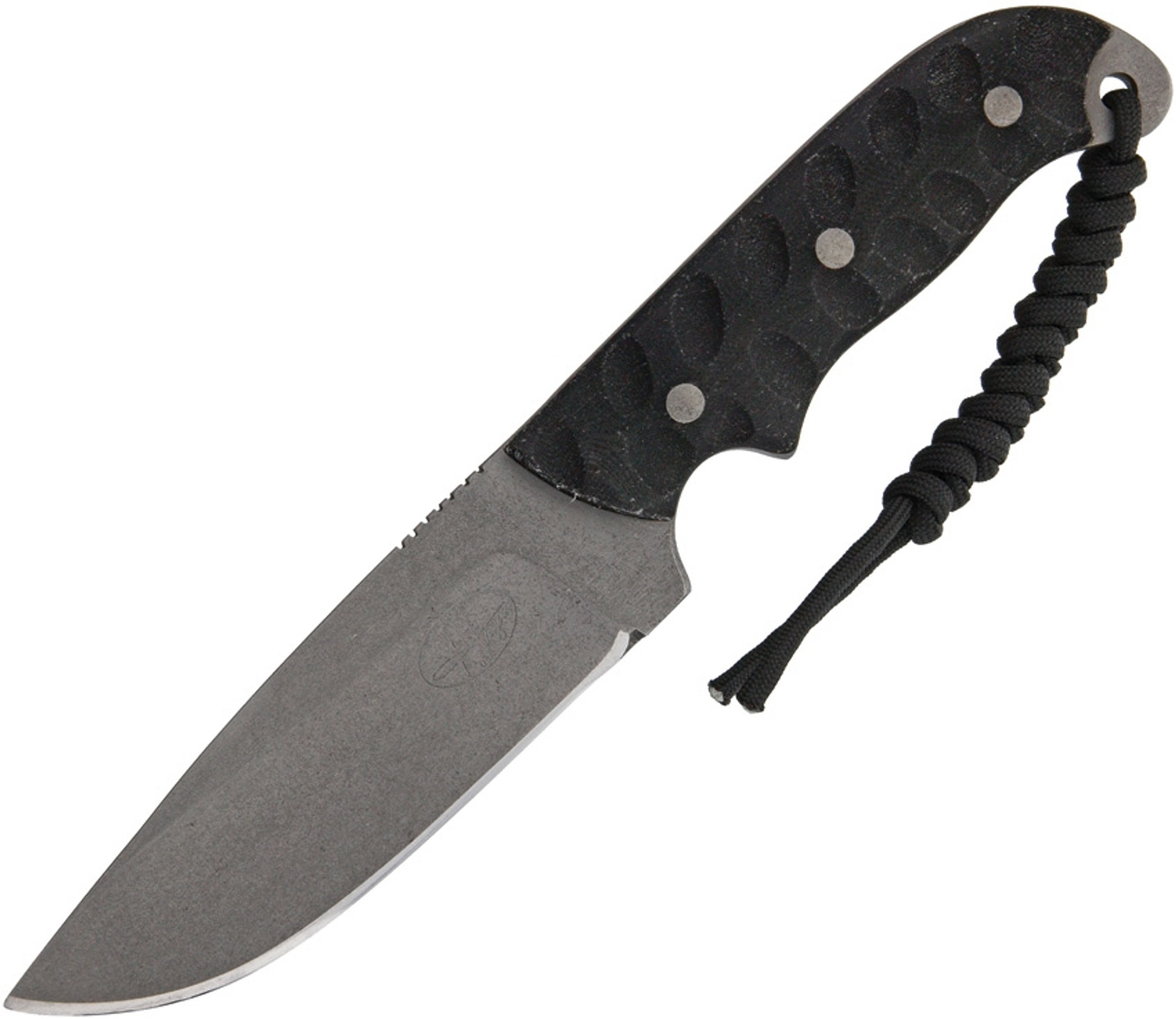 Large Fixed Blade Black