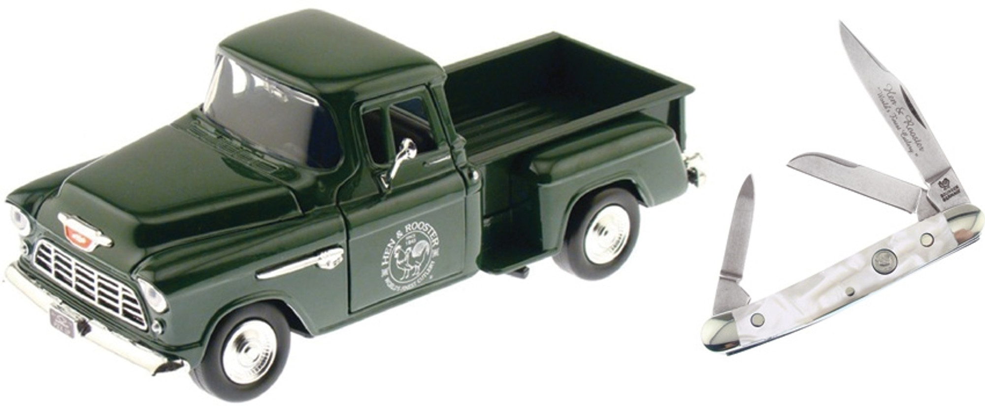 Scale Model Pick-up with Knife