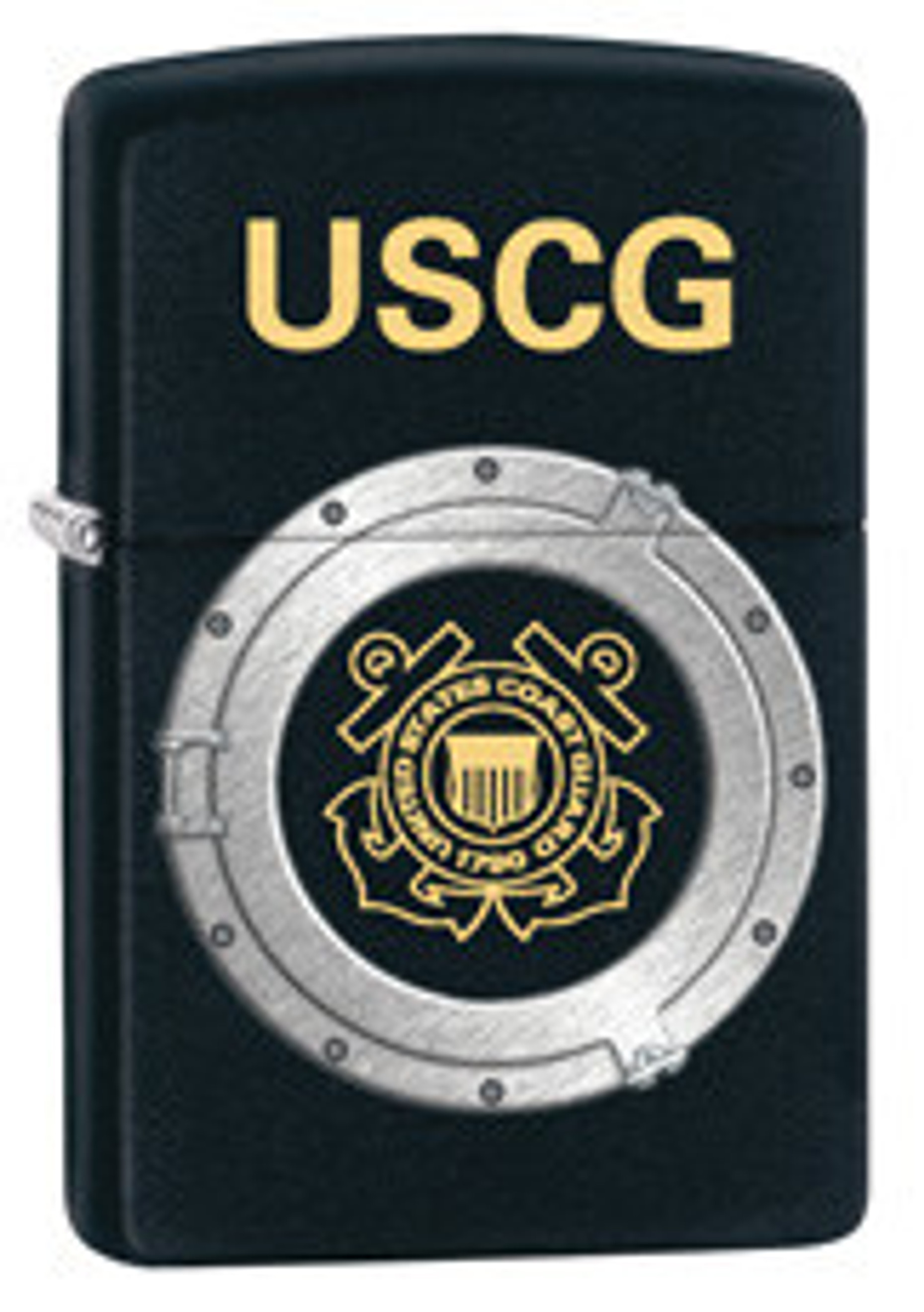 Zippo Black Matte USCG