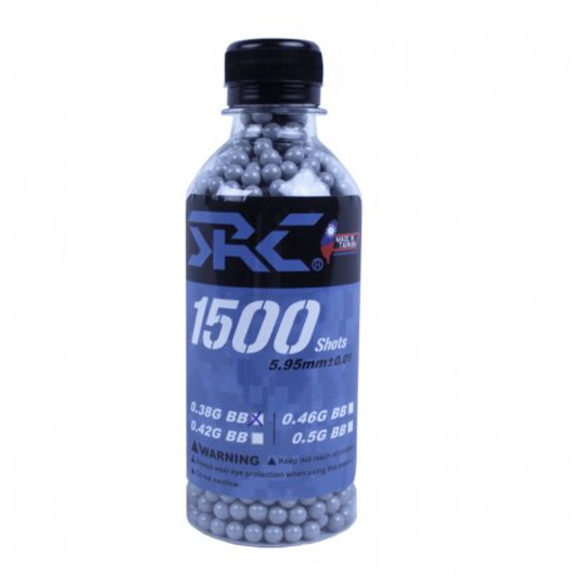 SRC Biodegradable Airsoft BB 0.38g 1500R Bottle