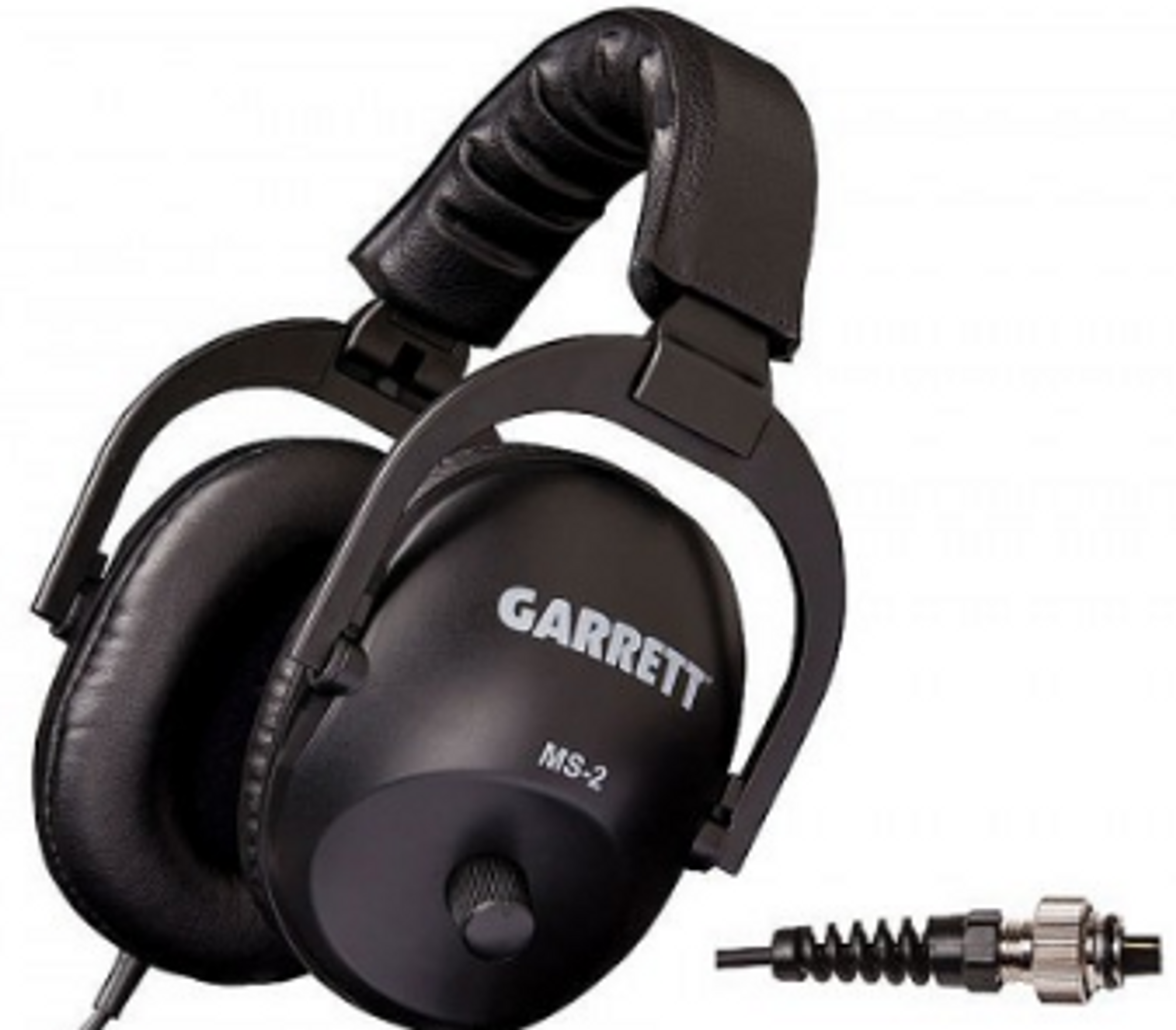Garrett MS-2 Headphones w/AT 2-Pin Connector - AT Series/ATX/Sea Hunter