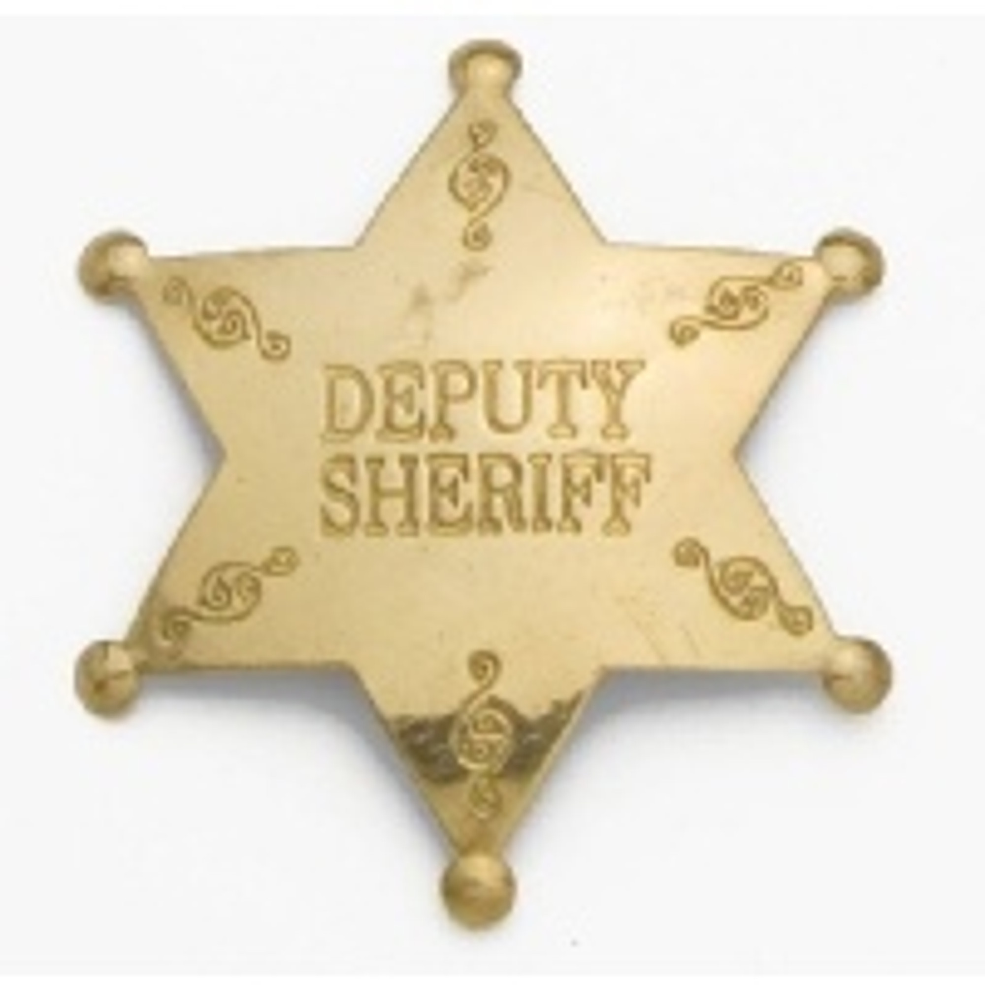 Badge - Deputy Sheriff - Brass