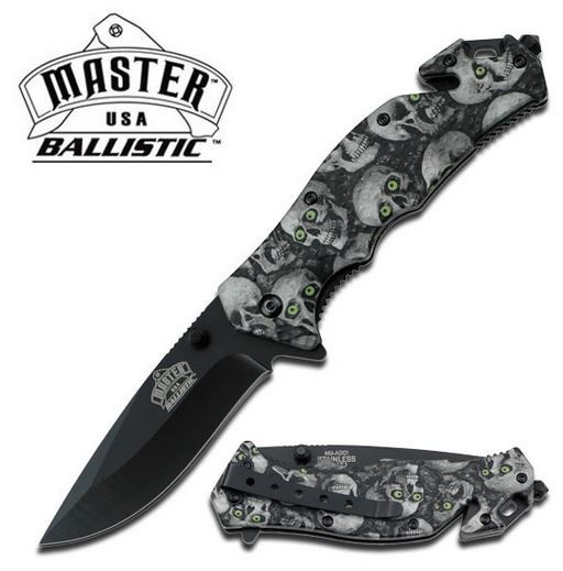 Master A001GYSC Grey Skulls Folder