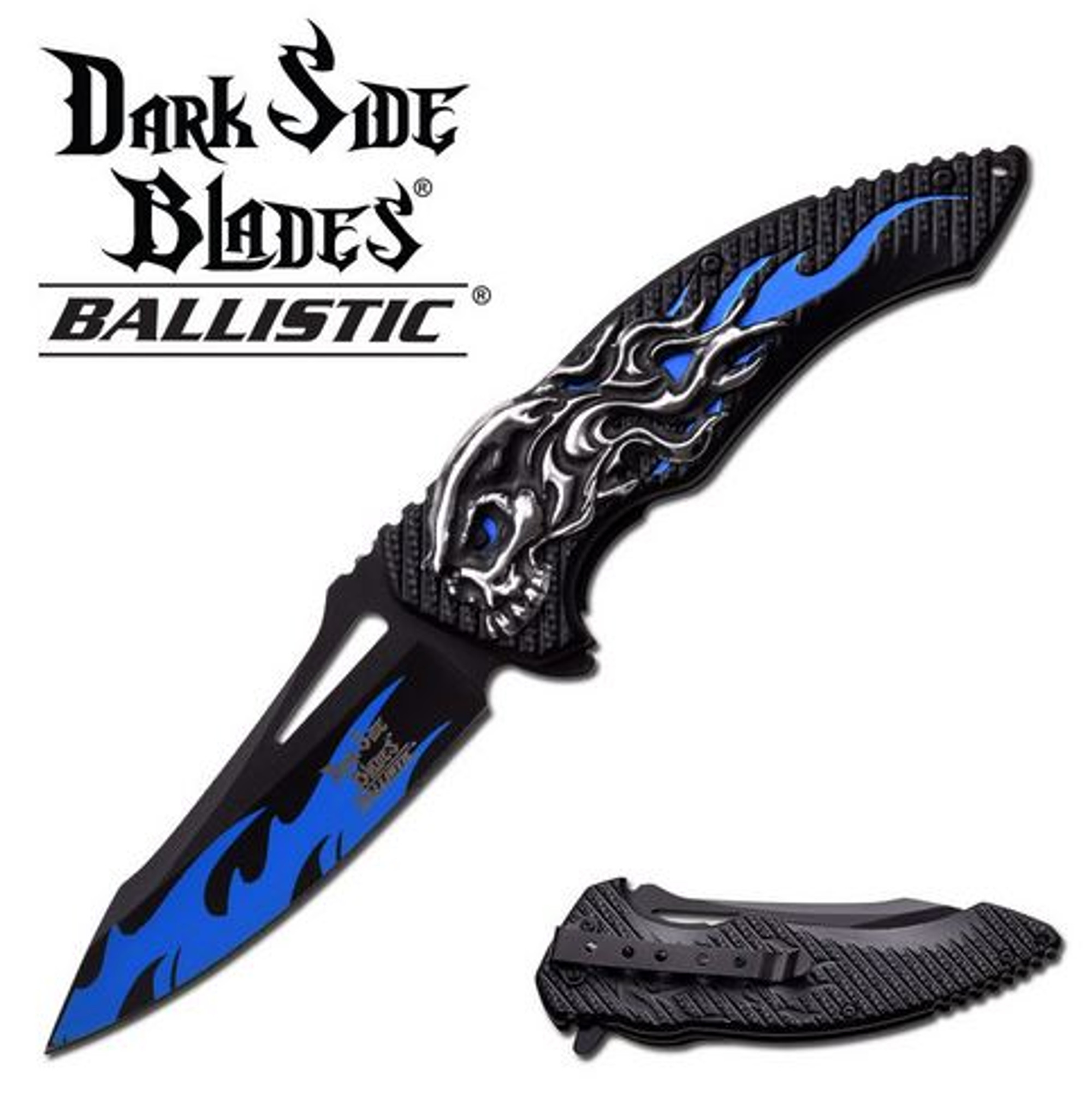 MC Dark Side DSA034BL Racing Skull Assisted -Blue