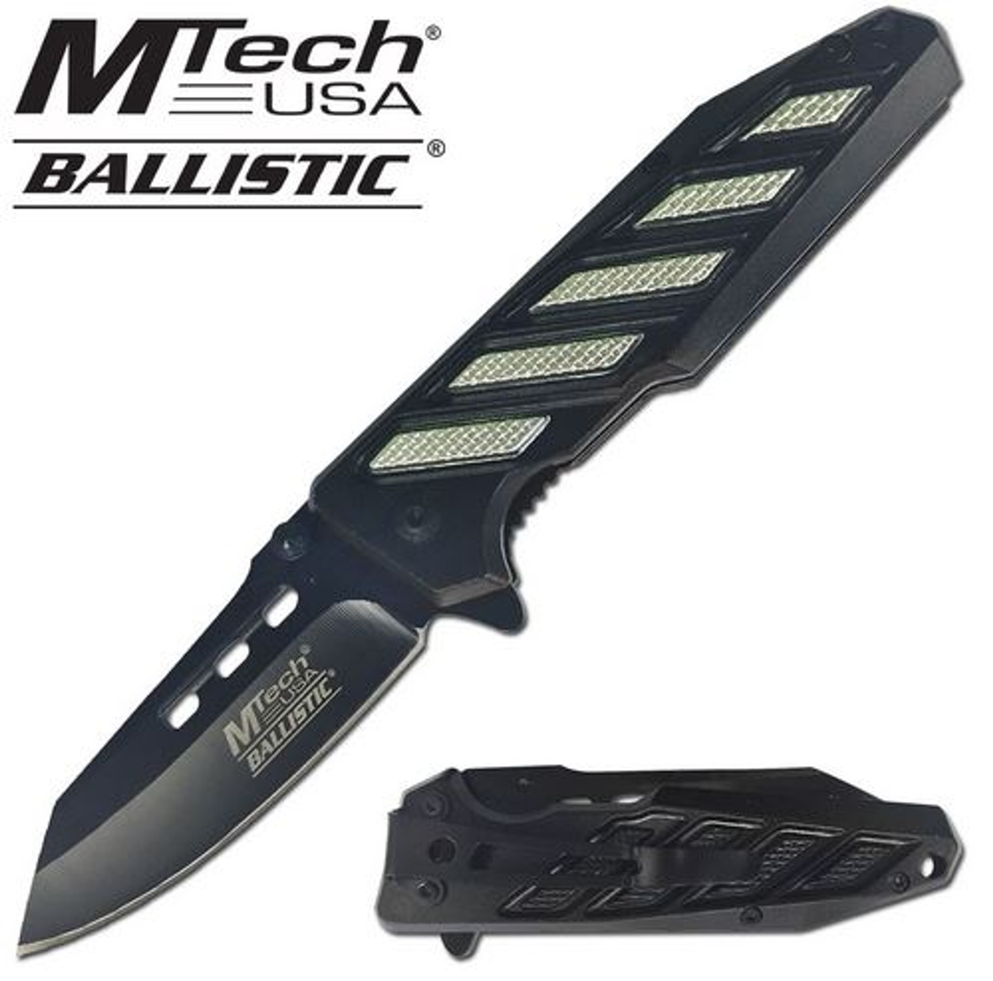 MTech A900BS Reverse Assisted Open - Silver