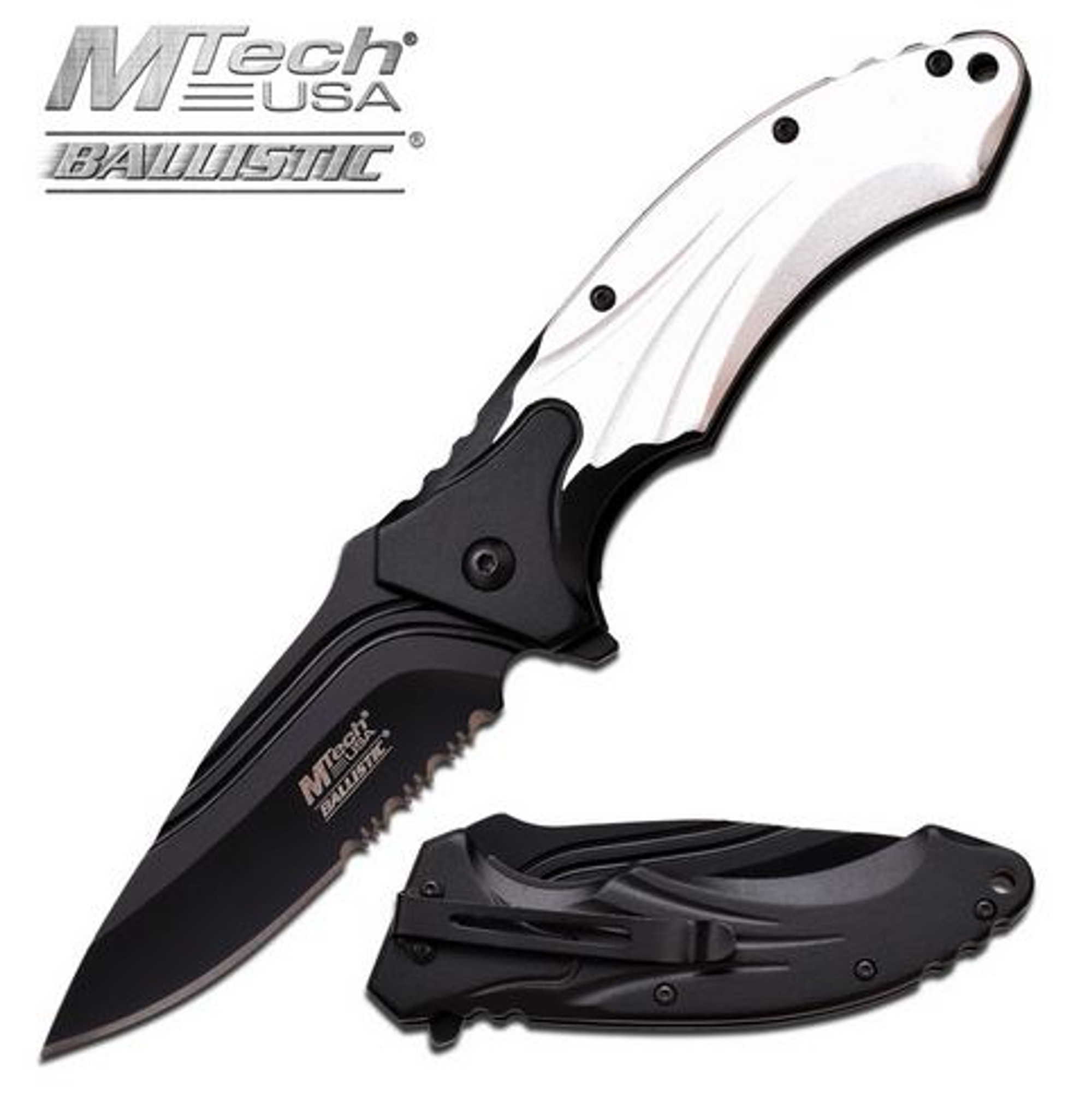 MTech A902SL Sweep Assisted Open Folder - Silver