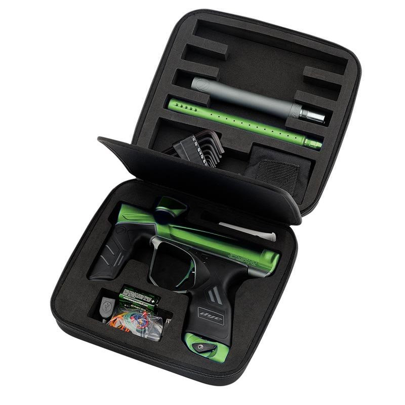 DYE DSR Paintball Gun - Green Machine Lime/Gray - Hero Outdoors