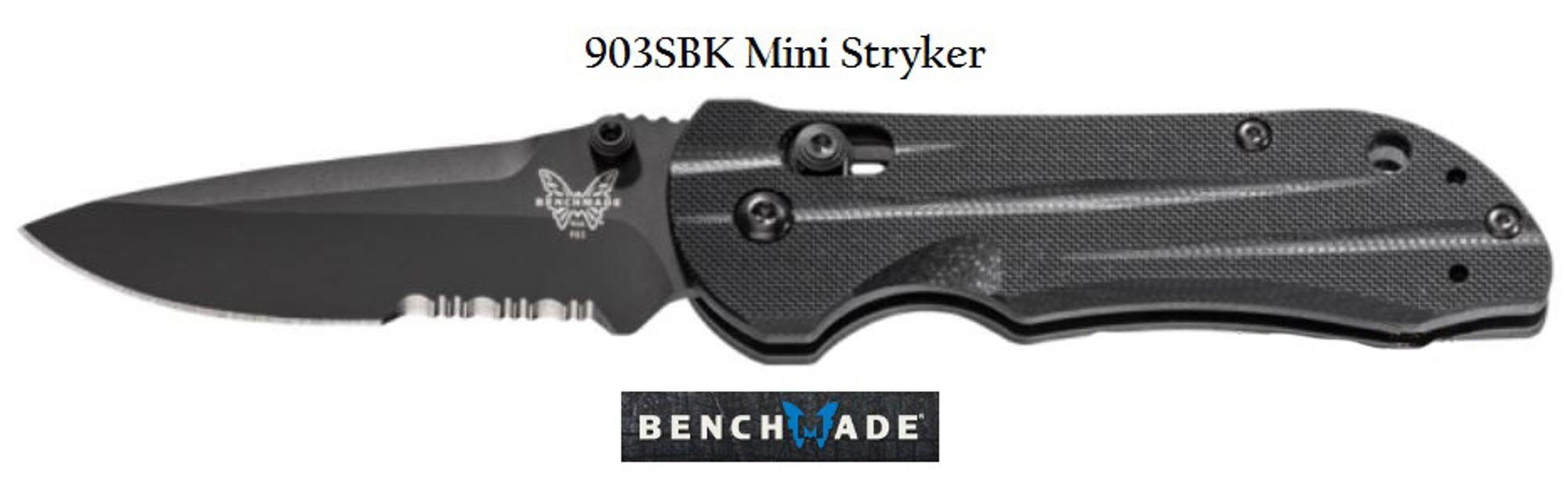 Benchmade 903SBK Mini Stryker Black Blade