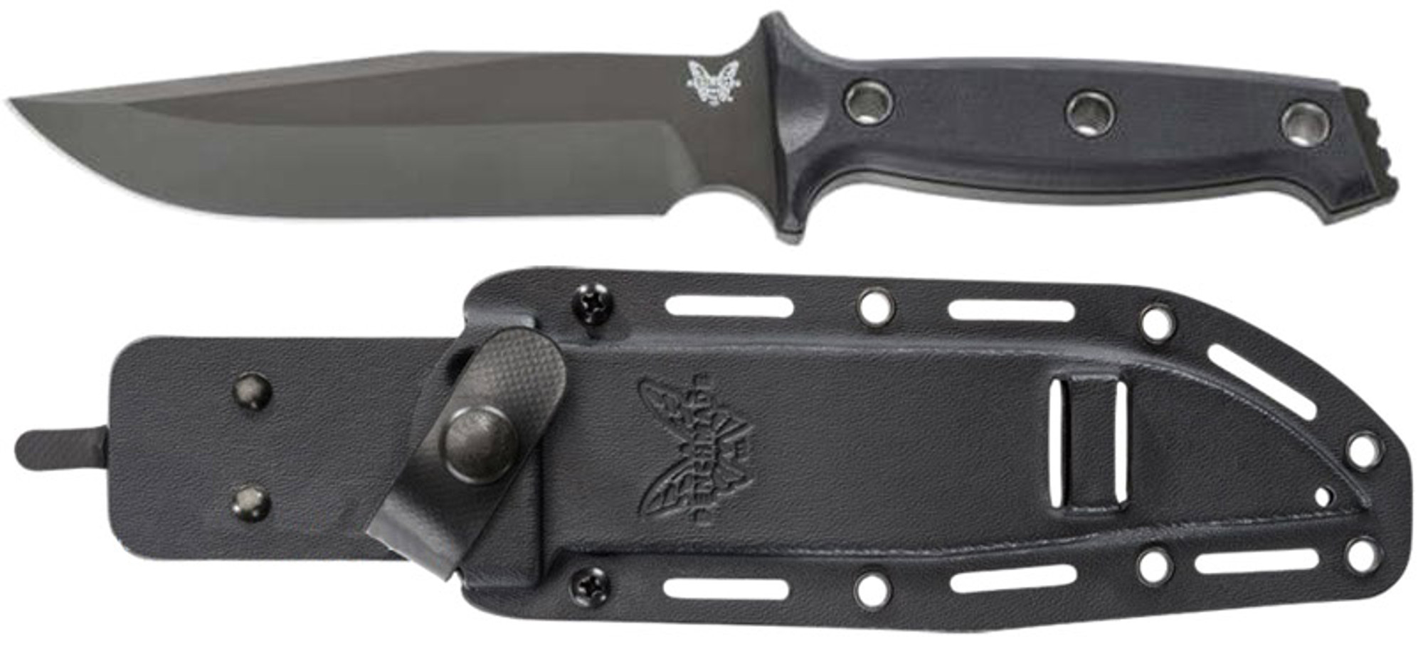 Benchmade 119BK Arvensis Sibert Black Plain Edge