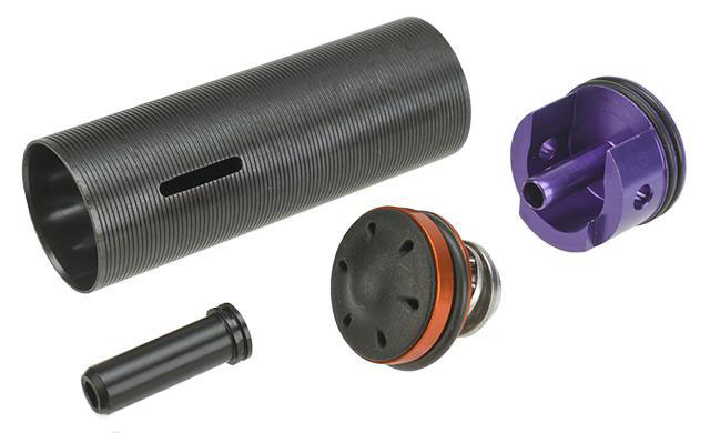 Lonex Complete Internal Upgrade Series Enhanced Cylinder Set for G36 Series Airsoft AEG Rifles - Mushroom Type