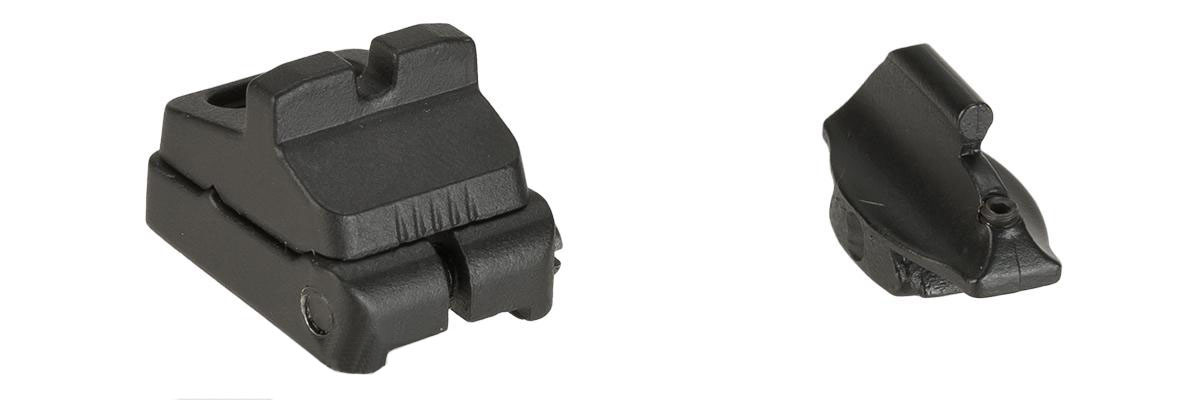 APS Front and Rear Sight Set for APS CAM870 Airsoft Shotguns