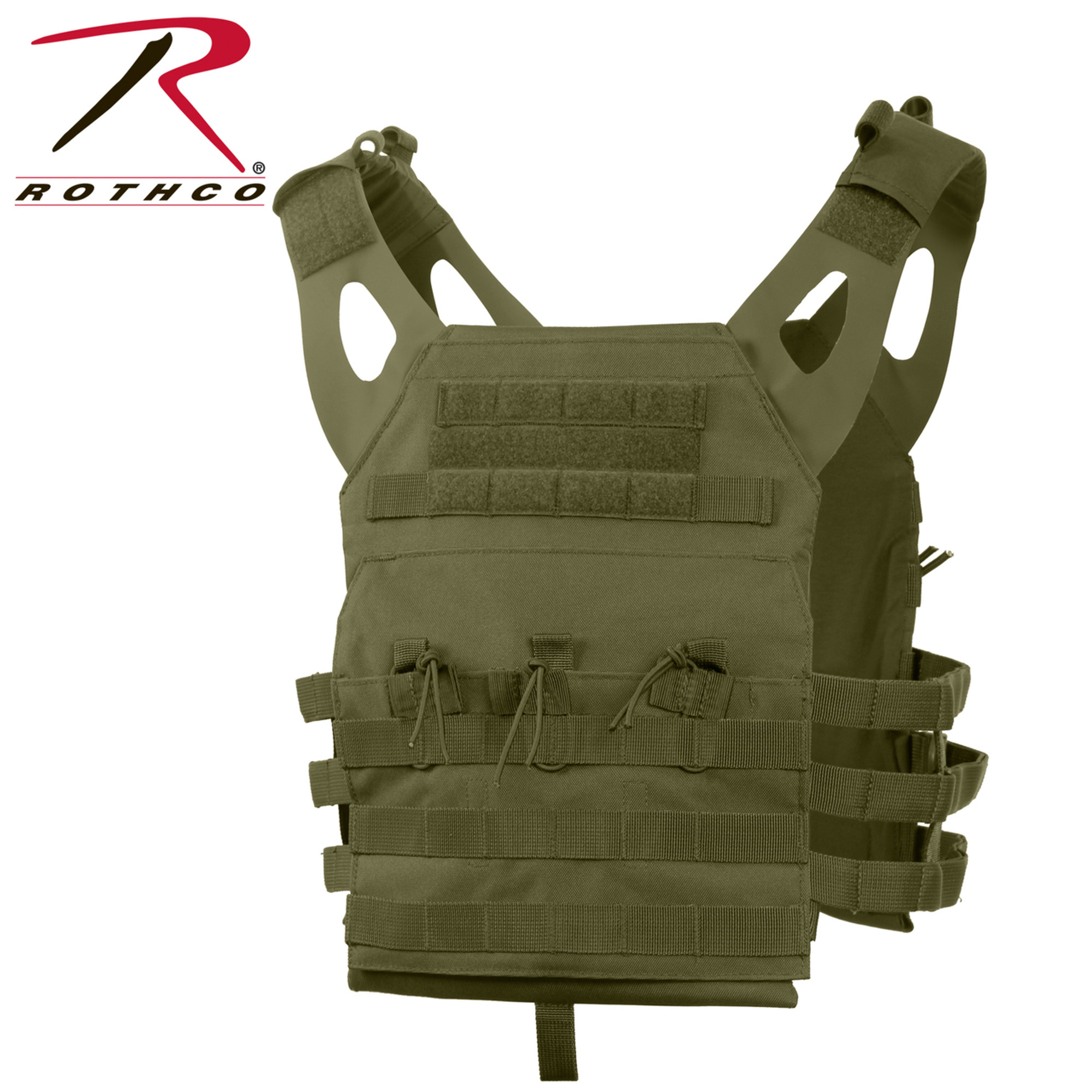 Rothco Lightweight Armor Plate Carrier Vest - Olive Drab