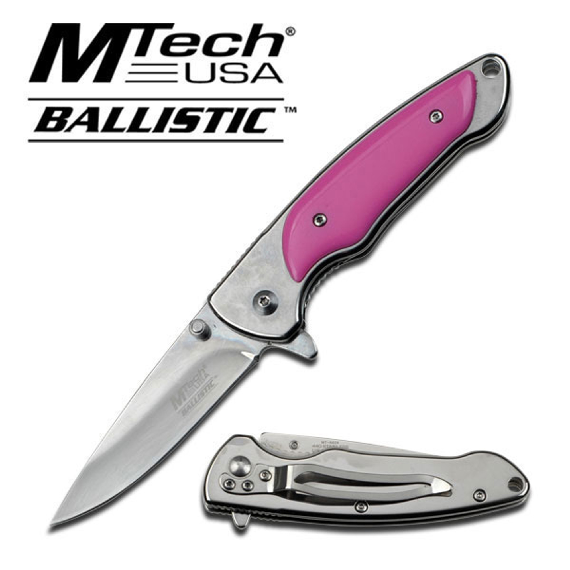 MTech MTA824PK Pink Assisted Opening