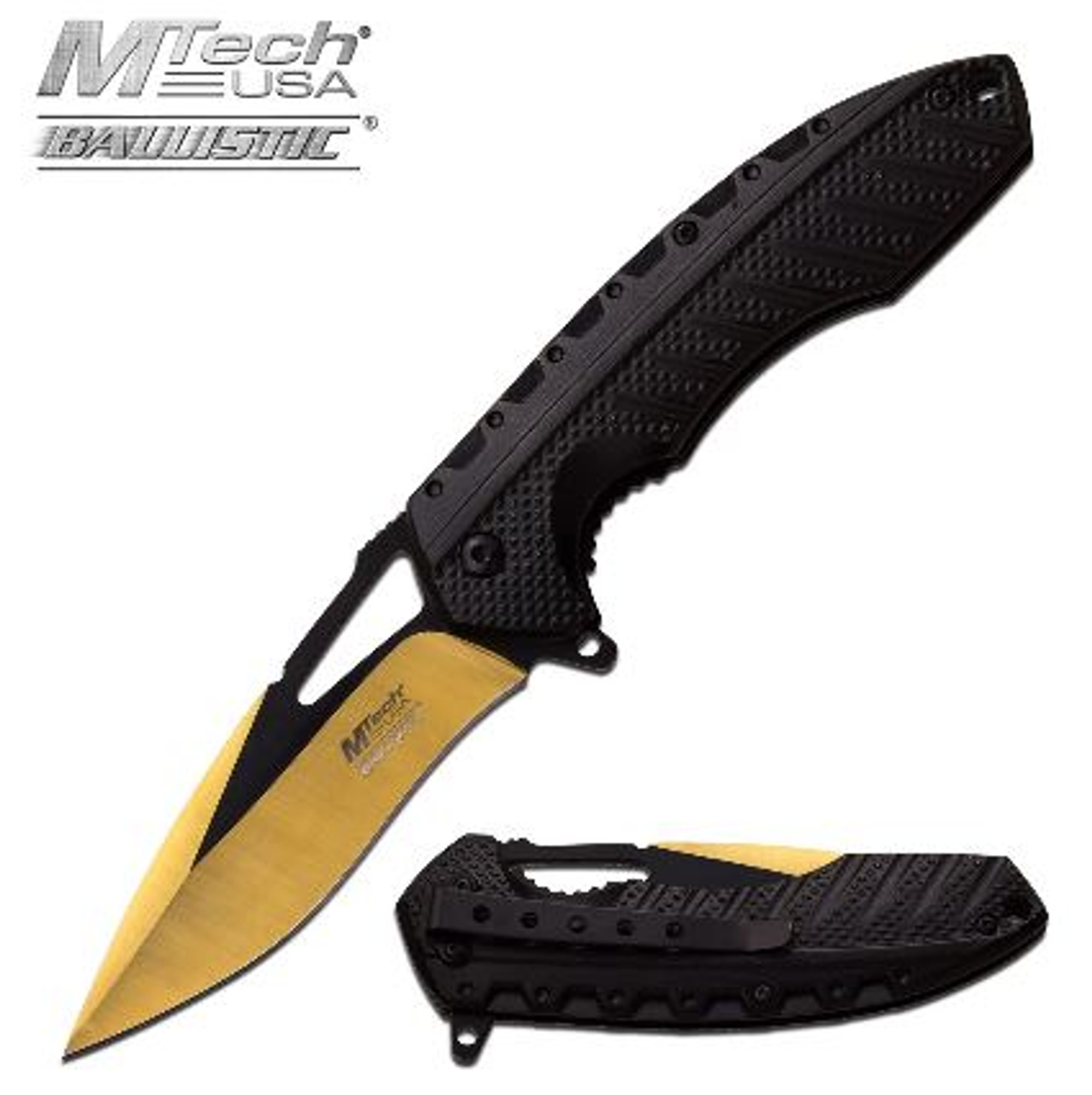 Mtech MTA930GD Folding Knife Assisted Opening