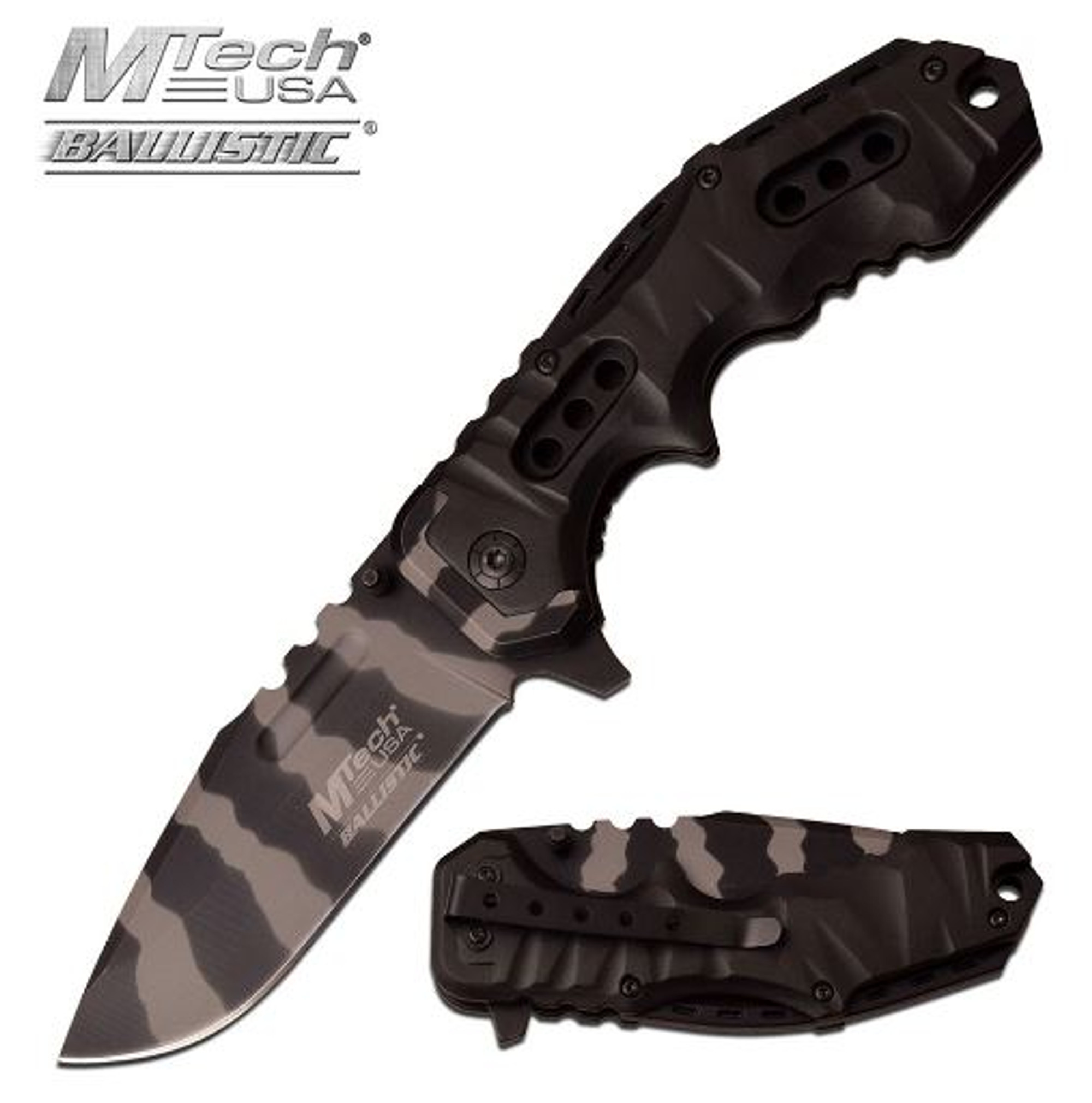 MTech MTA953UB Folding Knife Assisted