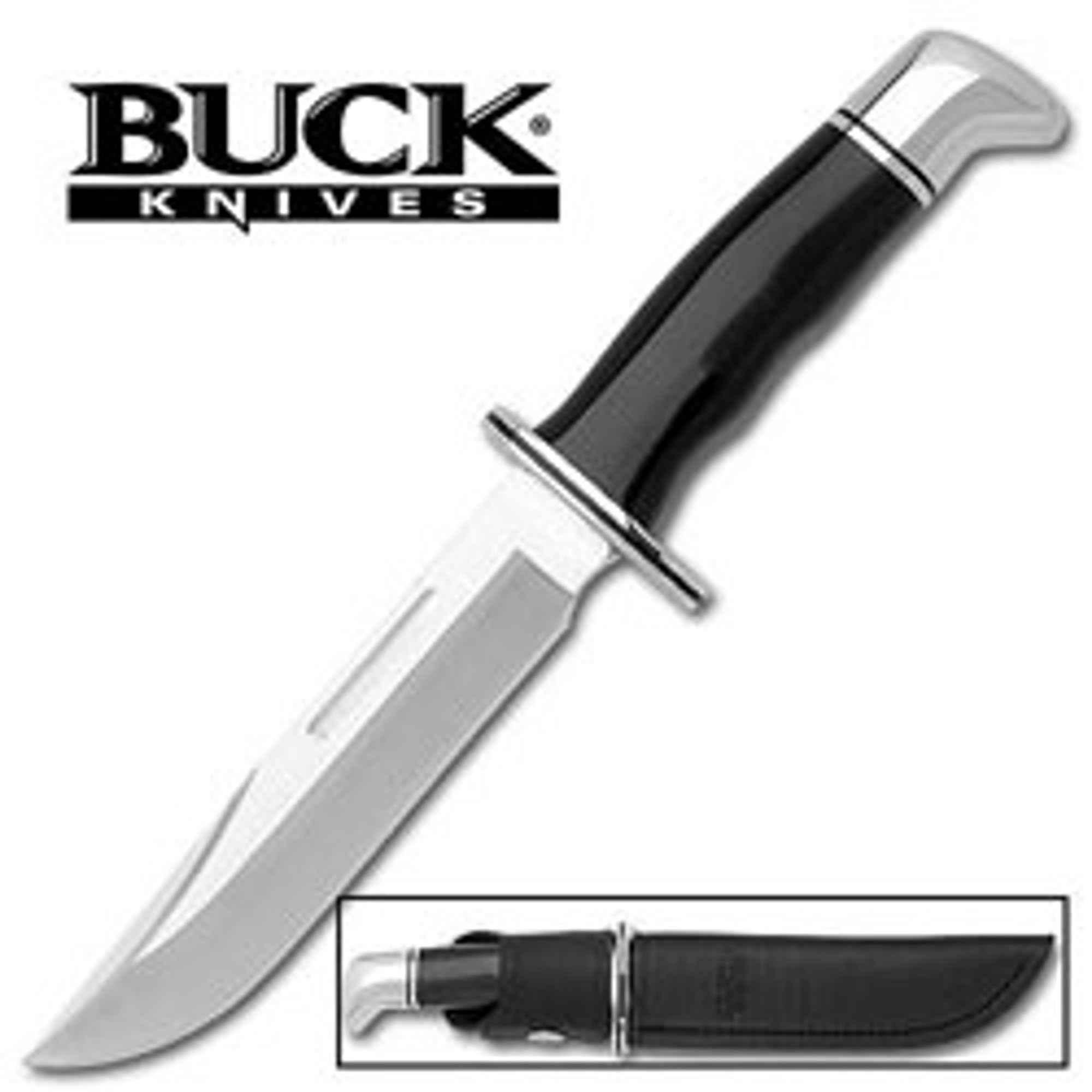 Buck Special Hunter Fixed Blade Knife - Black