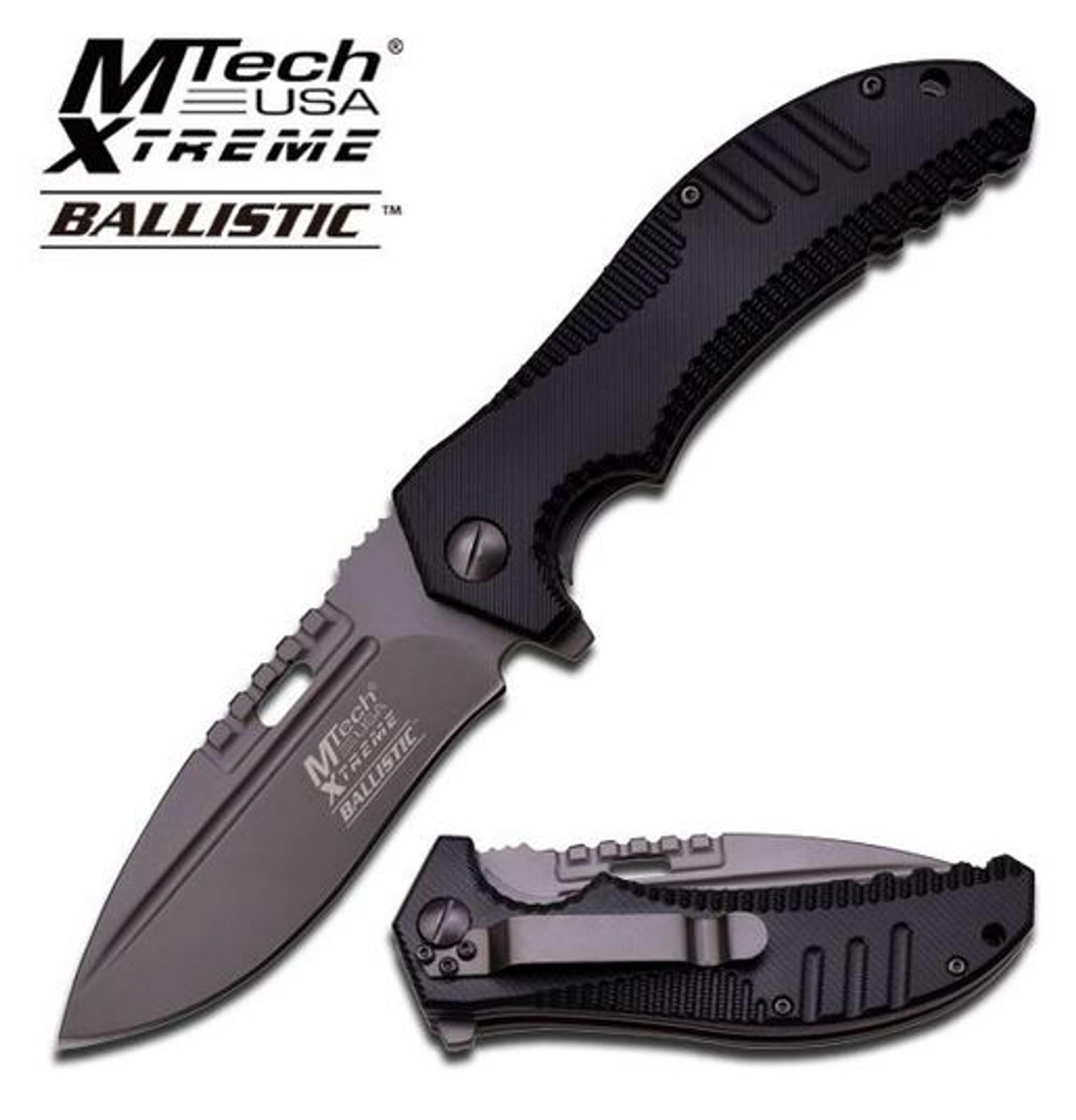 MTech Xtreme A817GY Grey Tank Assisted Open