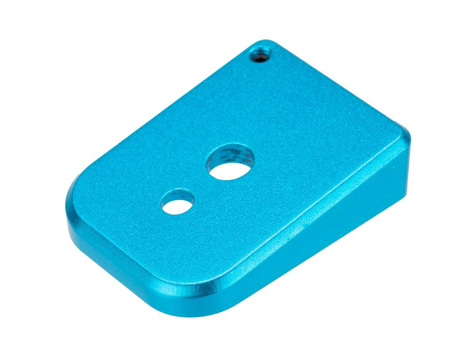 APS / 5KU Type - 6 Aluminum Magazine Base for 5.1 Hi-Capa Series Airsoft GBB Pistol Magazines (Color: Blue)