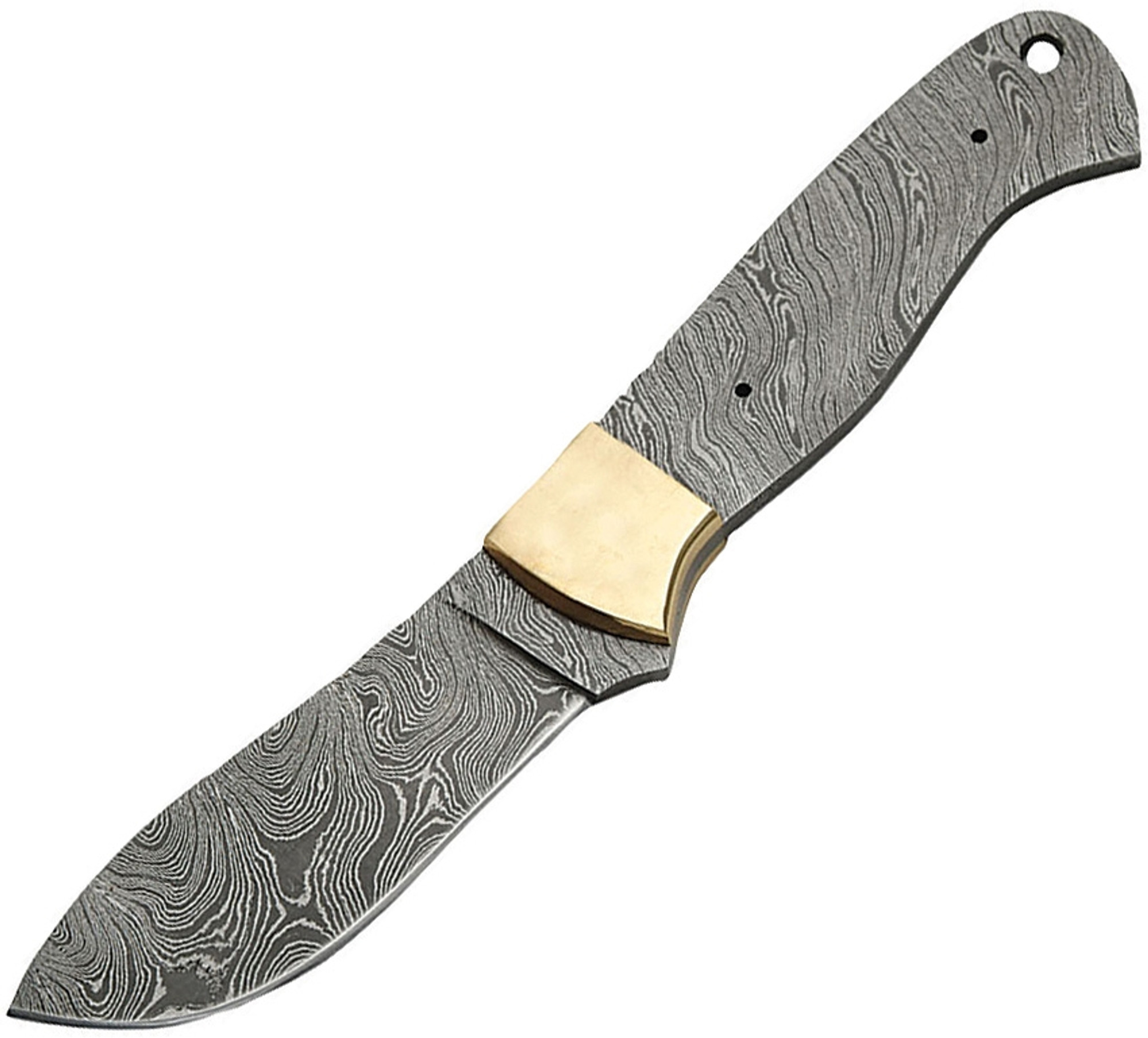 Skinner Blade Brass Guard