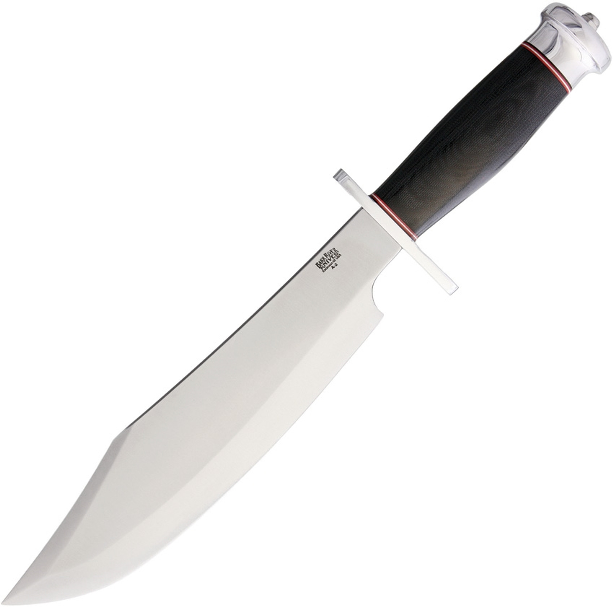 Bark River 8212MBC Shining Mountain Bowie-Black Micarta