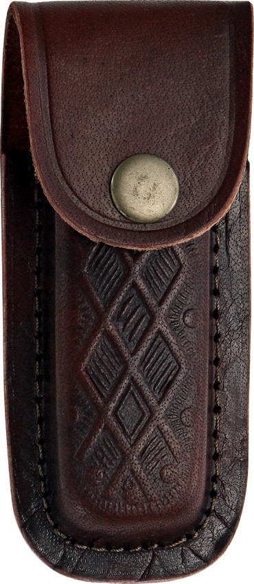 Brown Leather Folding Knife Sheath