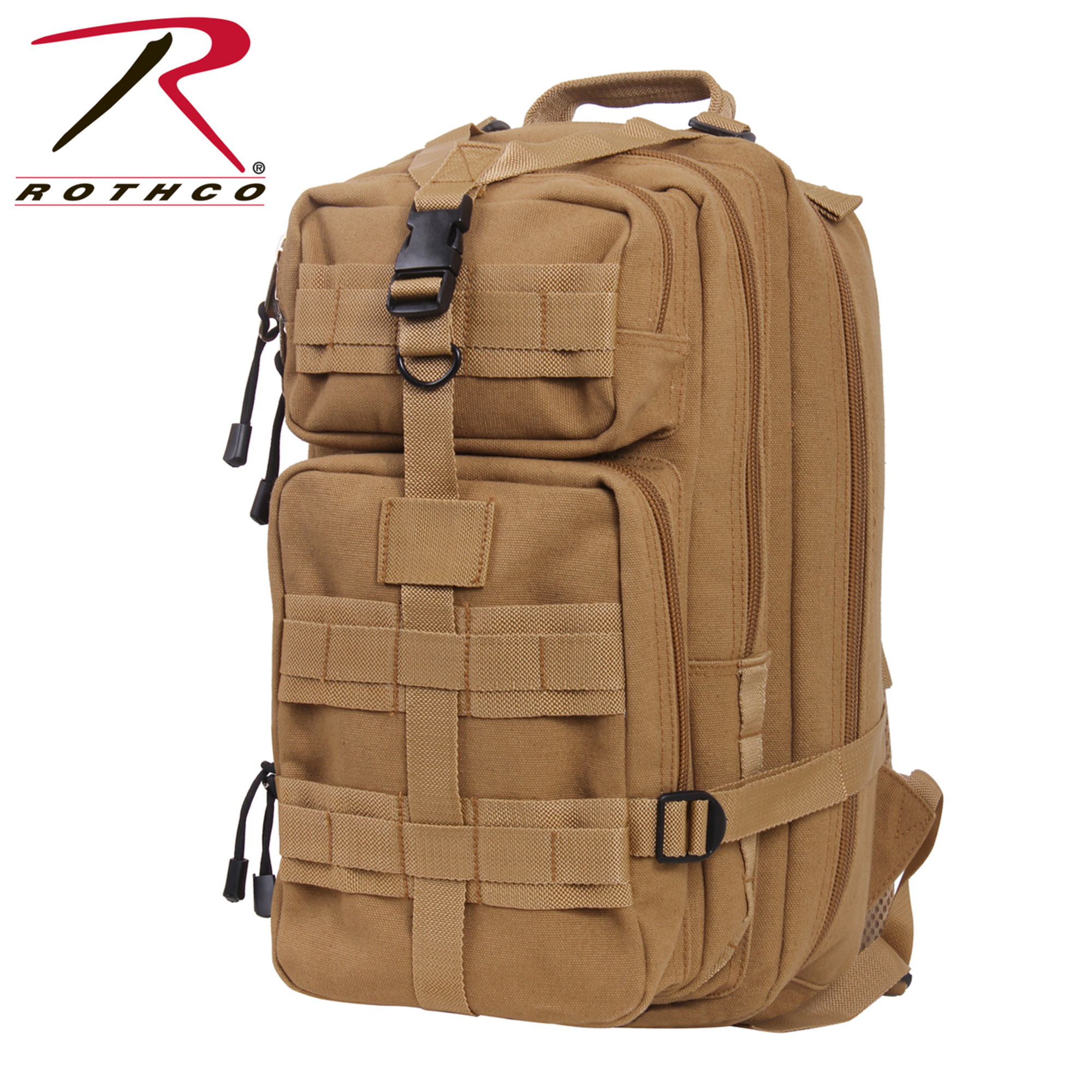 Rothco Tacticanvas Go Pack - Coyote Brown