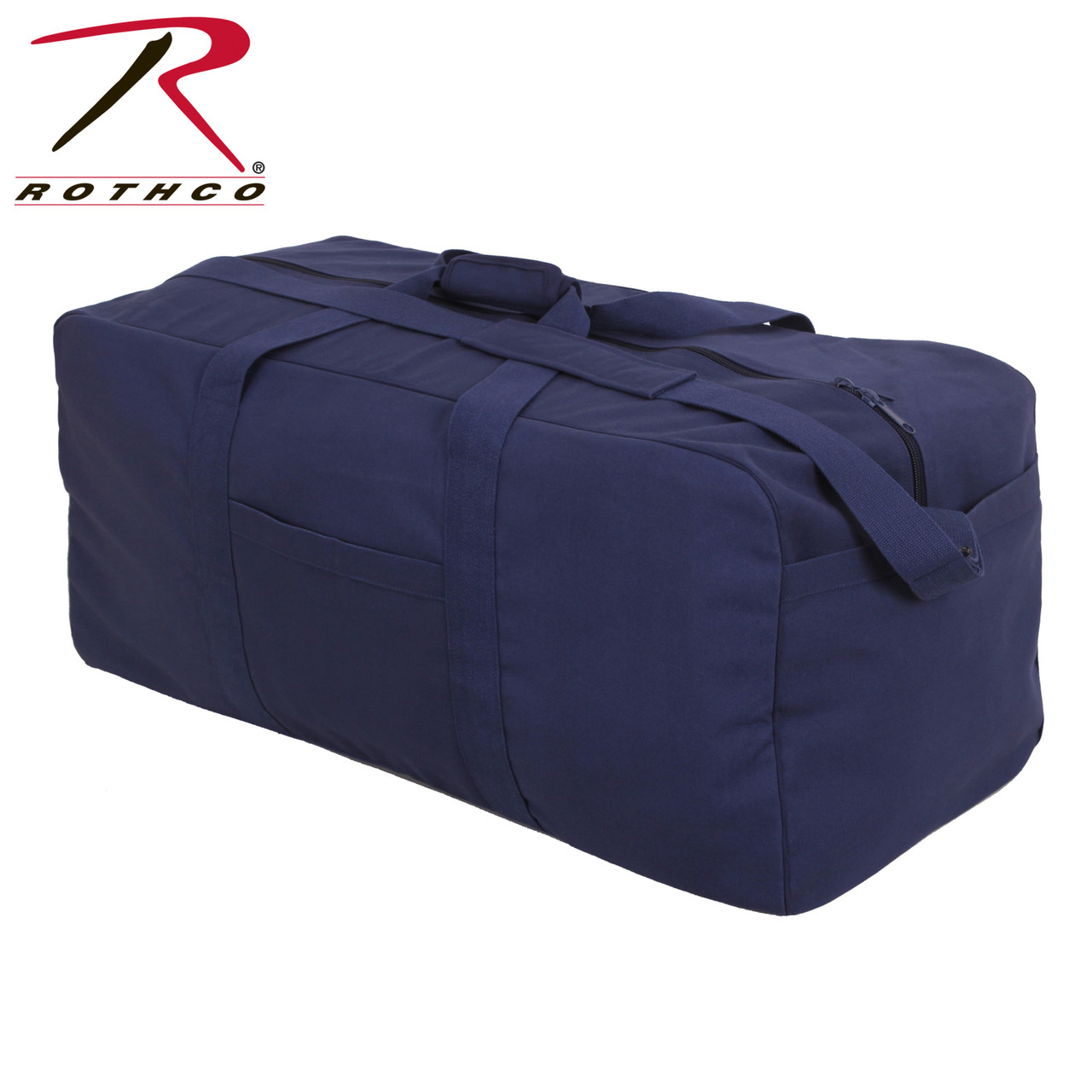 Rothco Canvas Jumbo Cargo Bag - Navy Blue