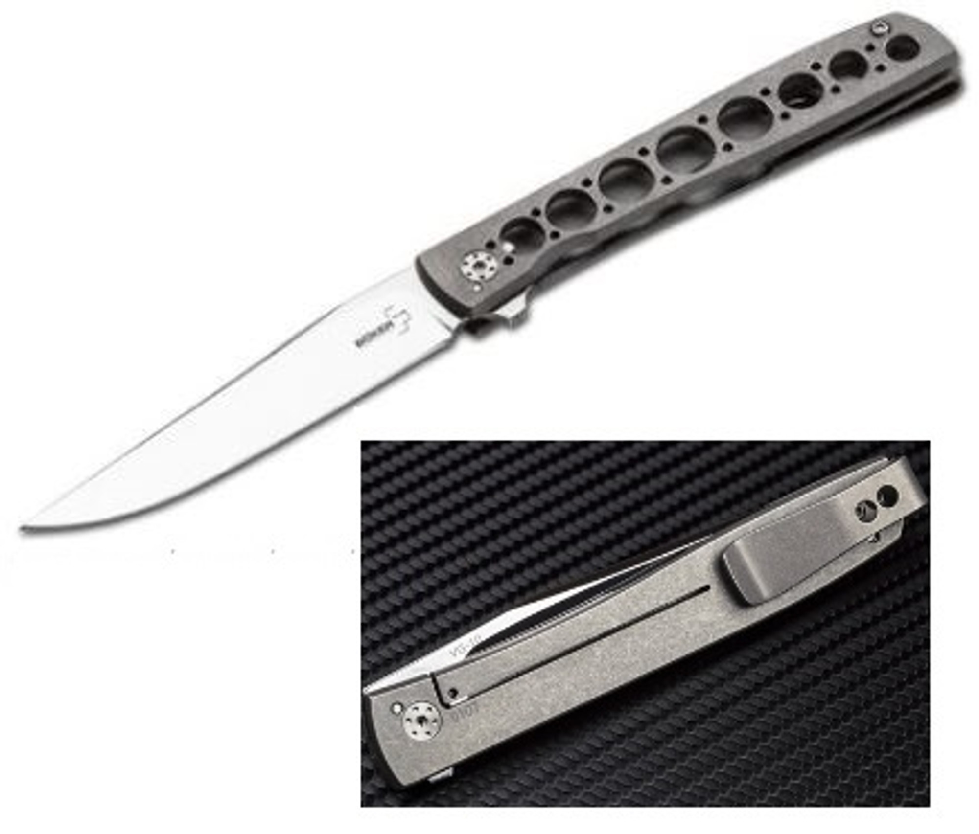 Boker Plus 01BO730 Urban Trapper VG10 / Titanium