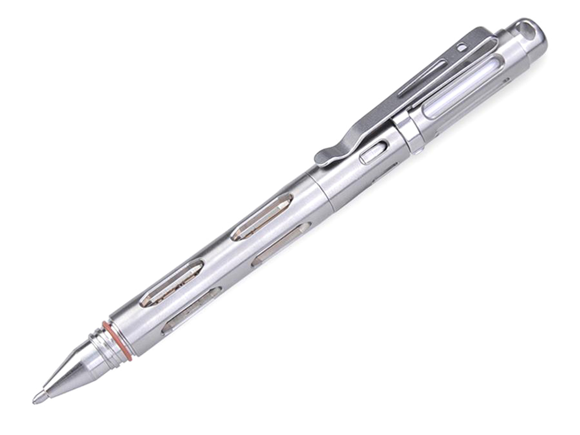 MecArmy TPX25 Titanium Tactical Pen (Color: Blue Tritium)