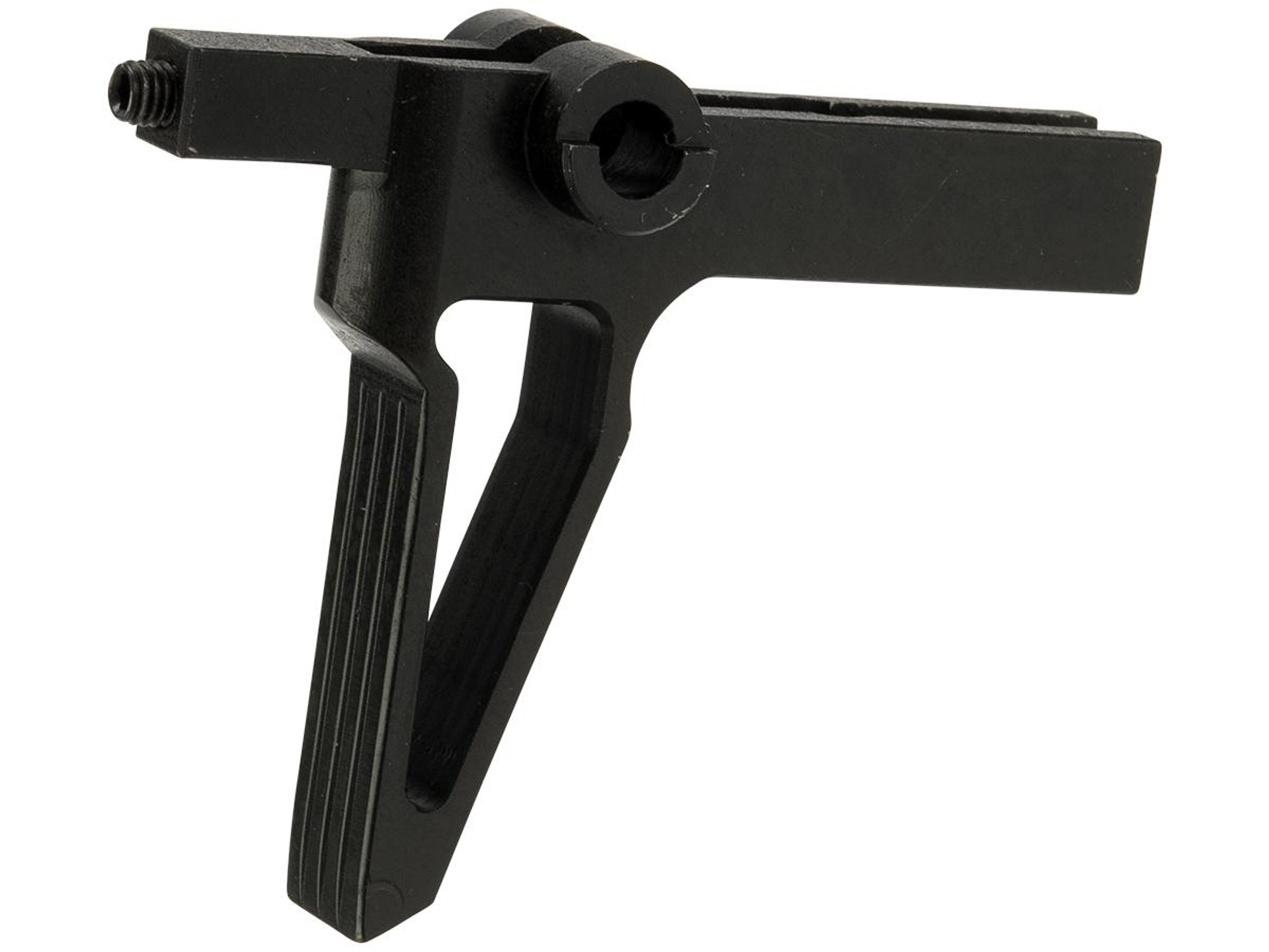 G&P Stainless Steel Flat Face Trigger for G&P / WA Gas Blowback M4 Airsoft Rifles (Color: Black)