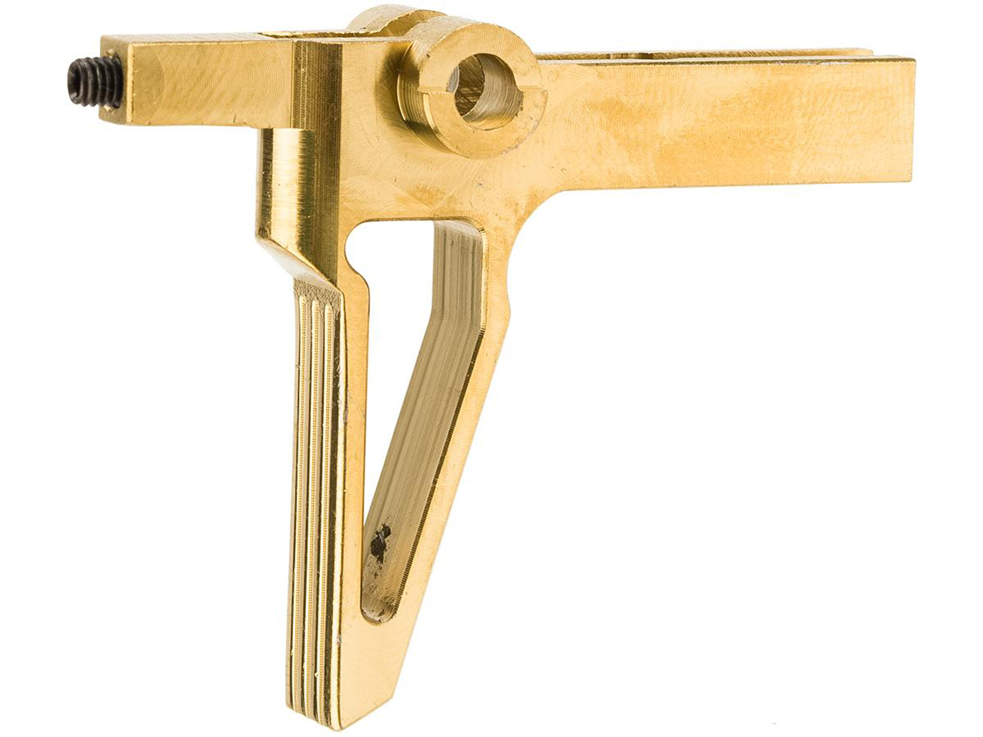 G&P Stainless Steel Flat Face Trigger for G&P / WA Gas Blowback M4 Airsoft Rifles (Color: Gold)